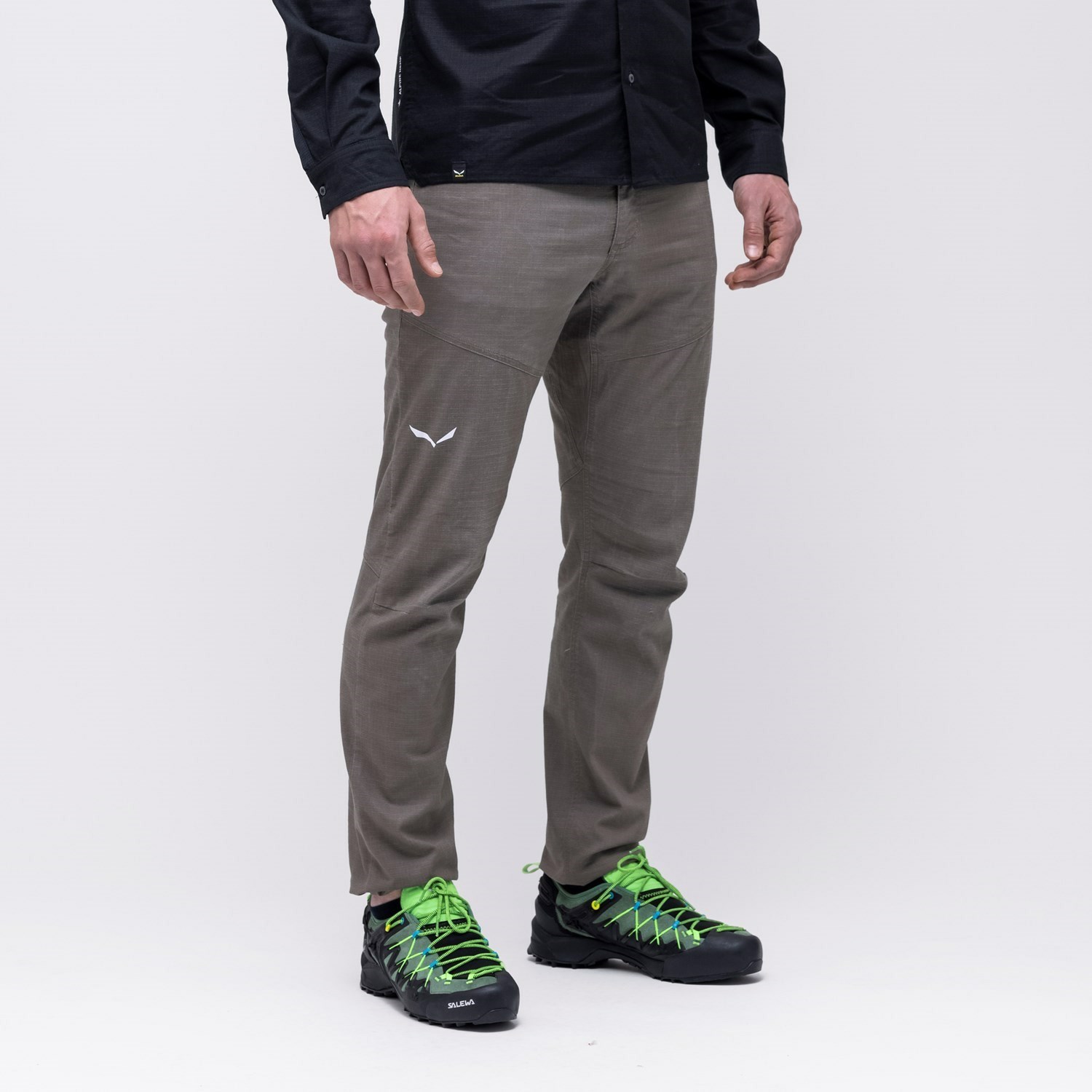 Férfi Salewa 5 Pockets Alpine Hemp Softshell Nadrág Barna | 1396-XKDIO