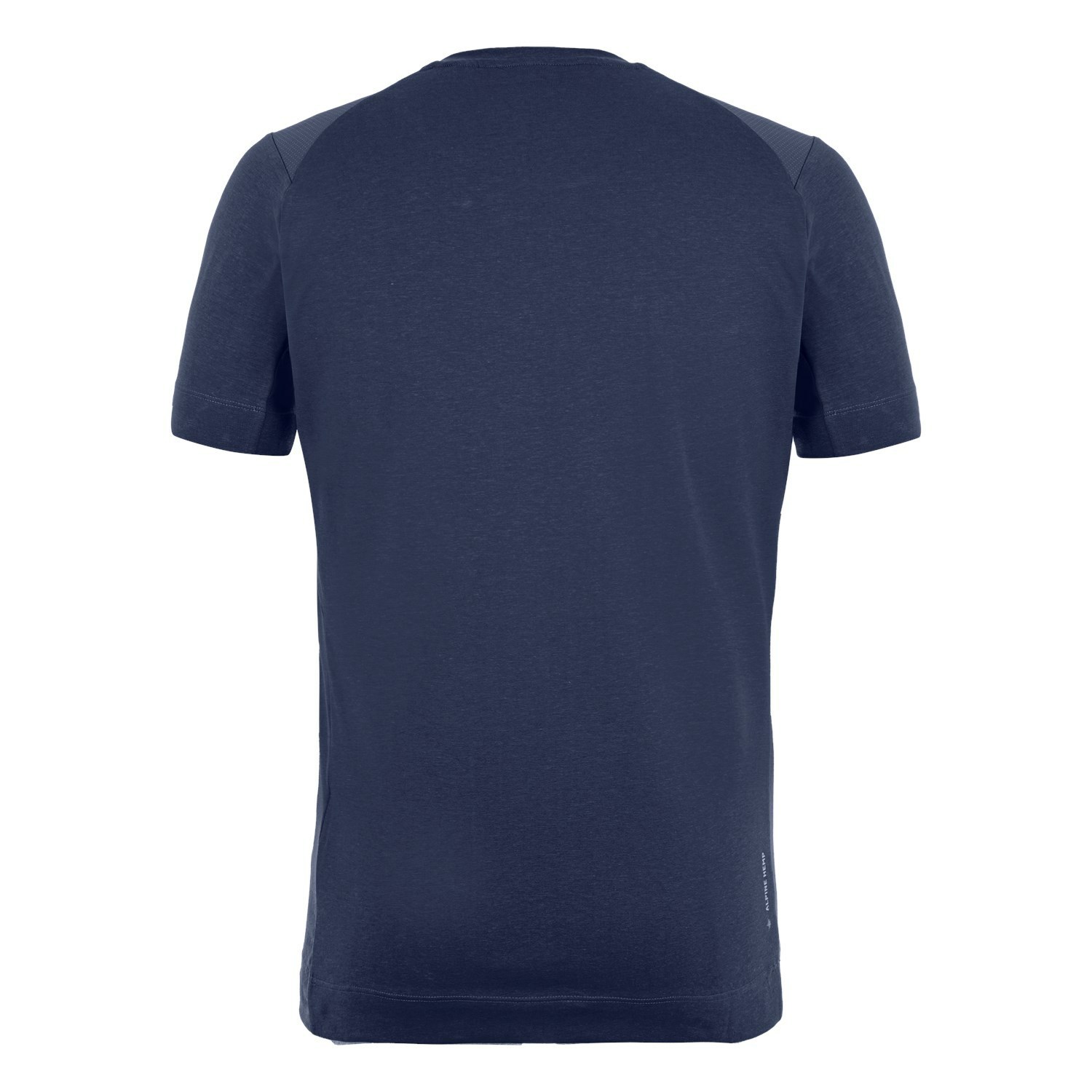 Férfi Salewa Alpine Hemp T-Shirt Rövid Ujjú Ing Sötétkék | 7921-ZPJOF