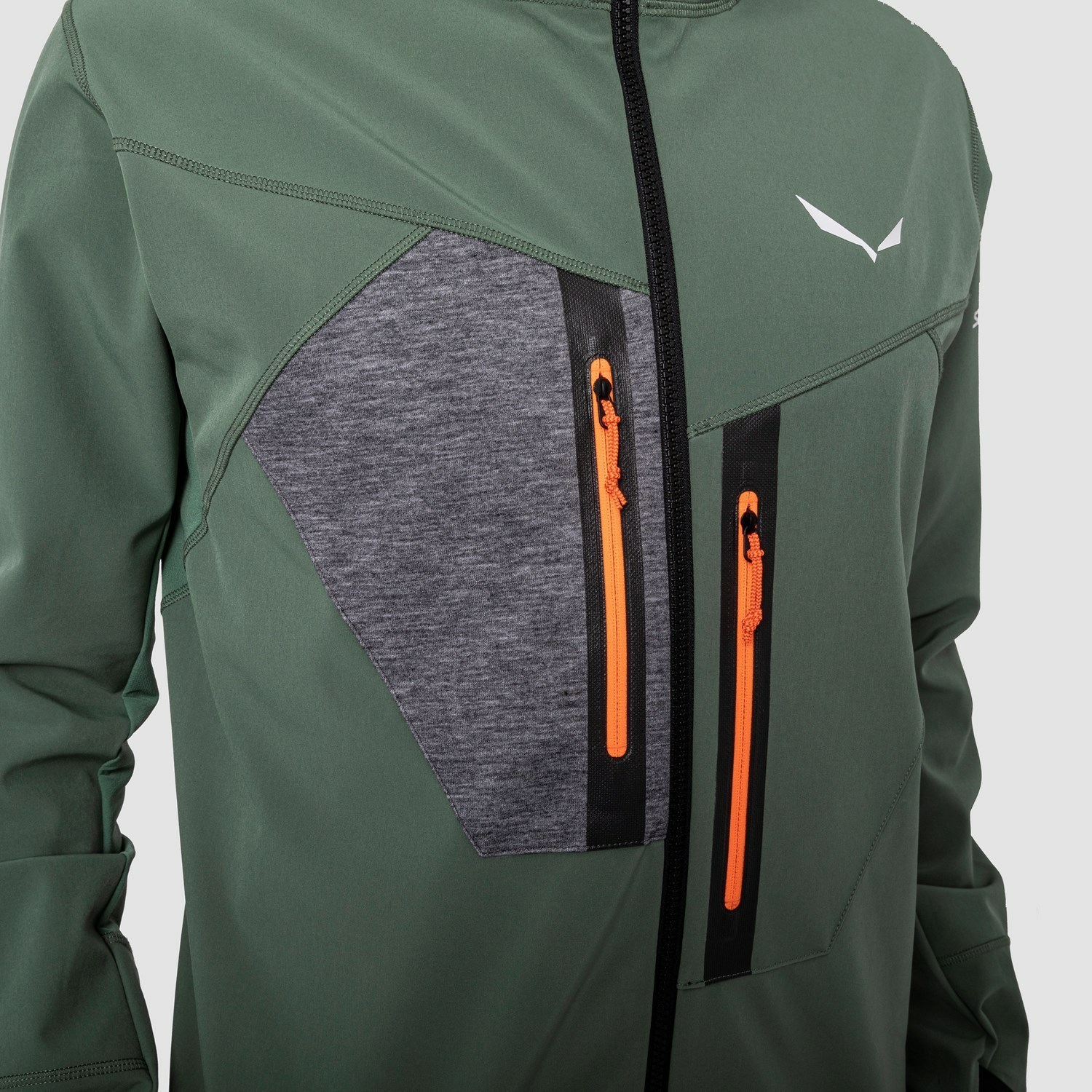 Férfi Salewa Comici Stormwall/ Durastretch Softshell Kabát Zöld | 2709-MQJKR