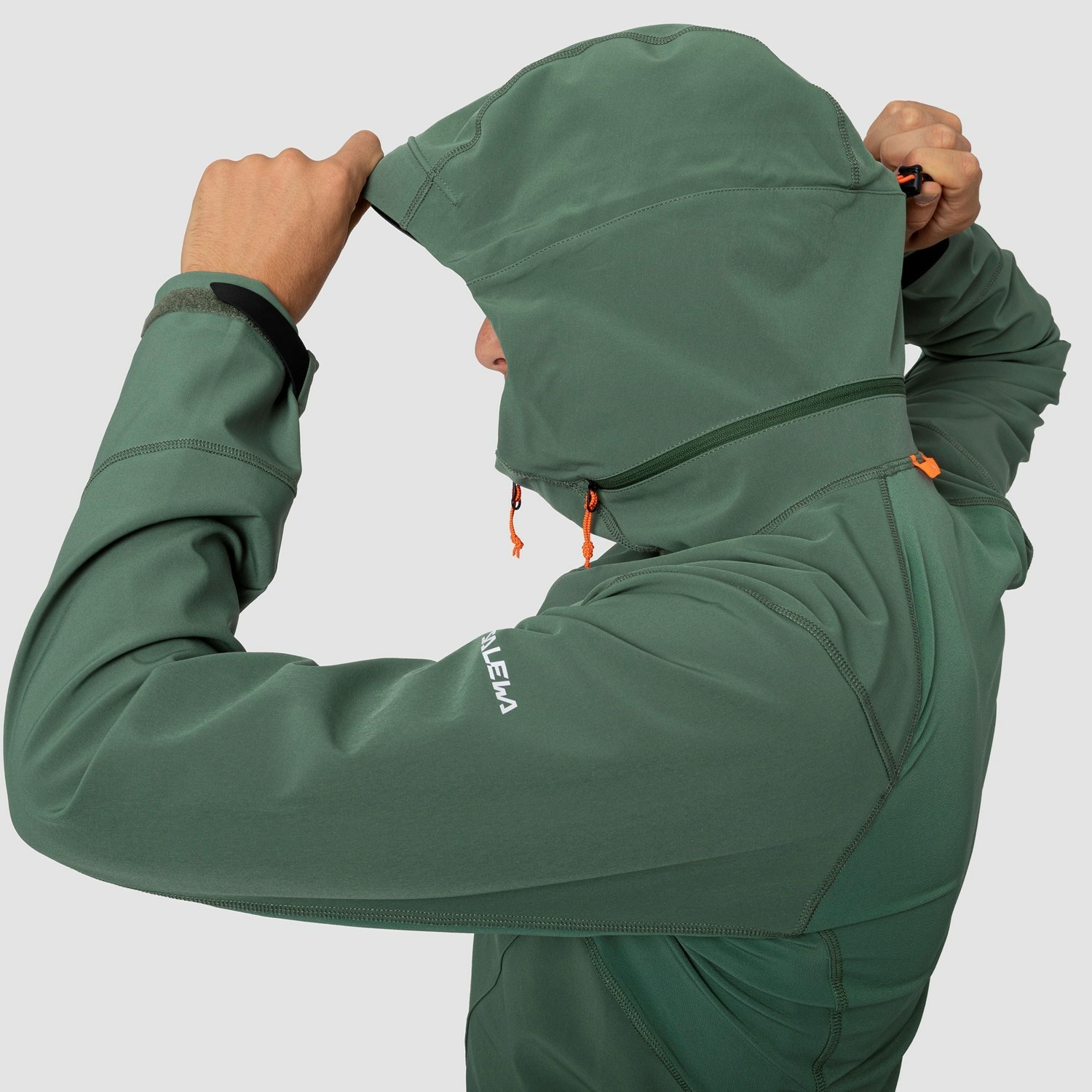 Férfi Salewa Comici Stormwall/ Durastretch Softshell Kabát Zöld | 2709-MQJKR