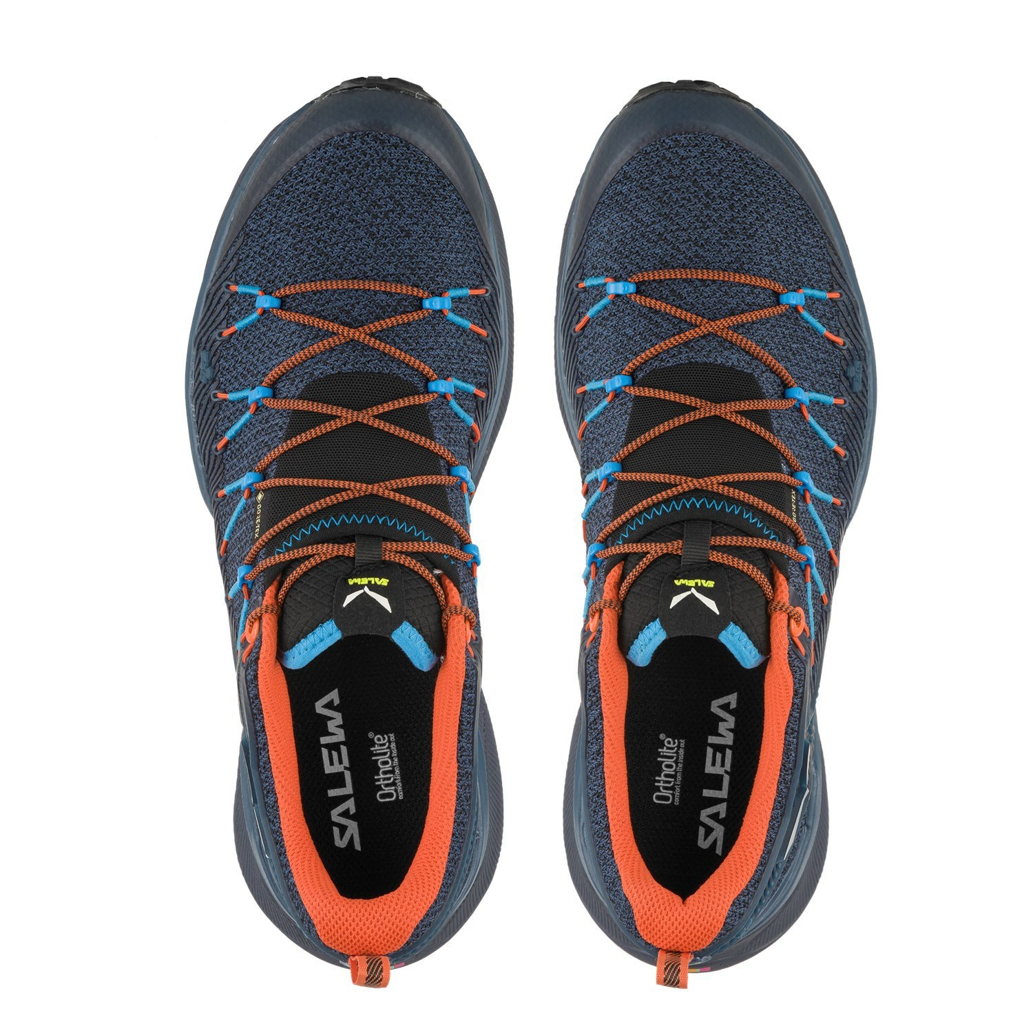 Férfi Salewa Dropline GORE-TEX® Túracipő Sötétkék | 5316-ZHCVQ