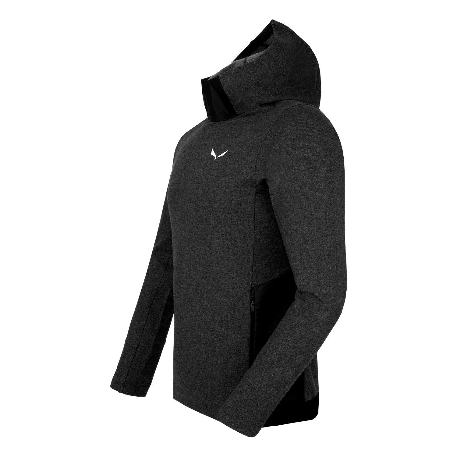 Férfi Salewa Fanes Merino Hoody Kapucnis Pulóver Kék | 7031-KEWYG