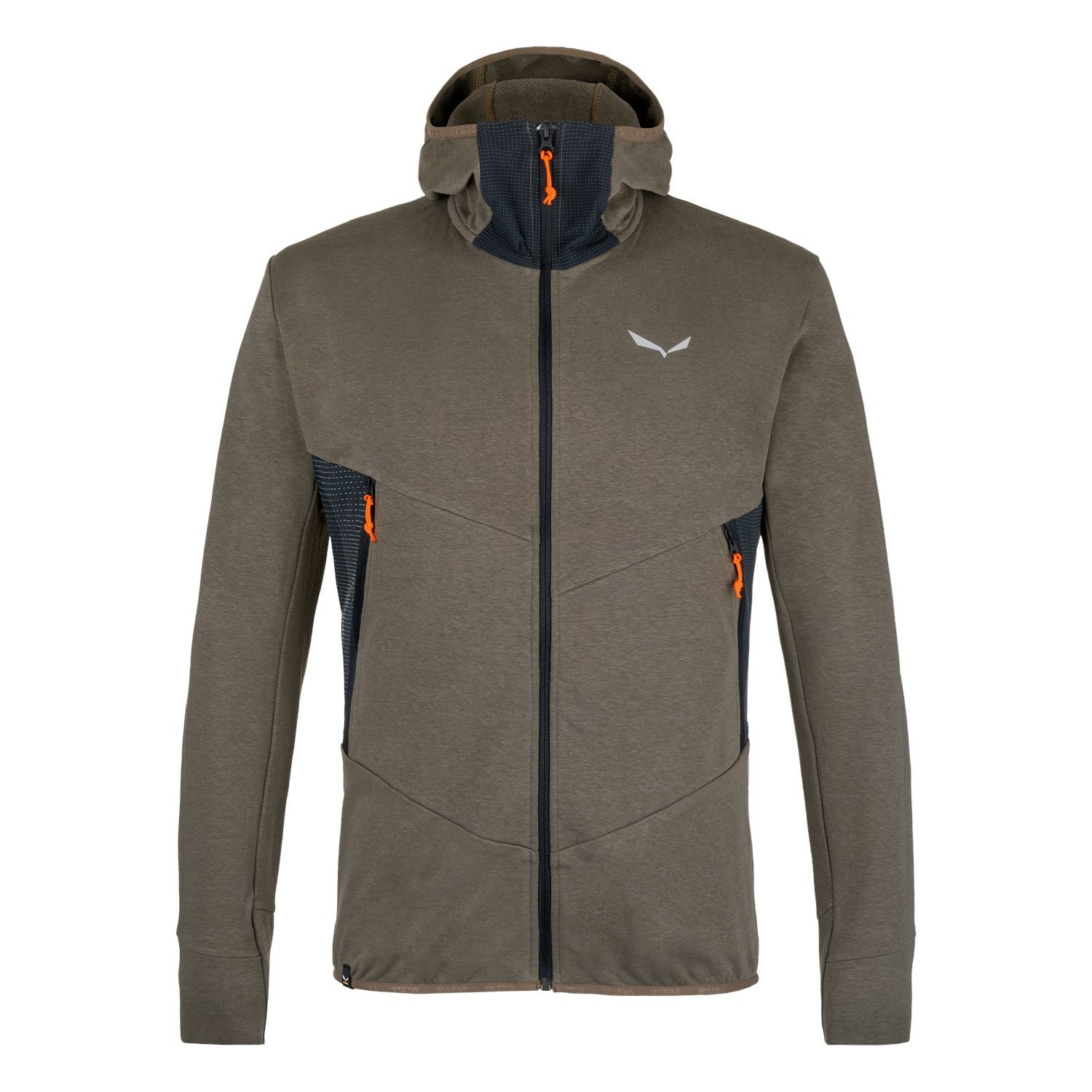 Férfi Salewa Lavaredo Hemp Csuklyás Jacket Kapucnis Pulóver Barna | 0487-CTEPX