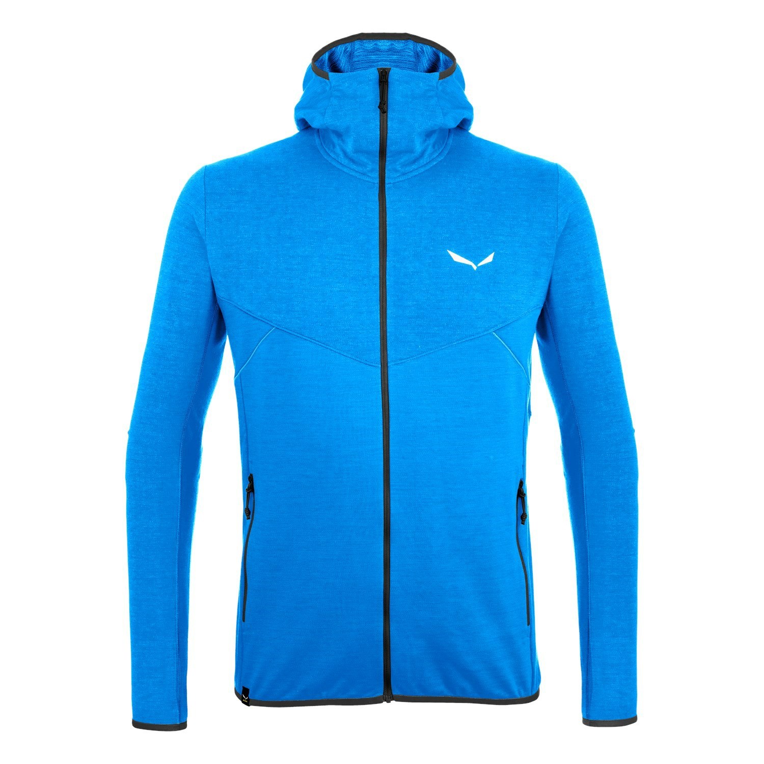 Férfi Salewa Light Micro Polarlite Full Zip Csuklyás Jacket Kapucnis Pulóver Kék | 9701-JIQDF