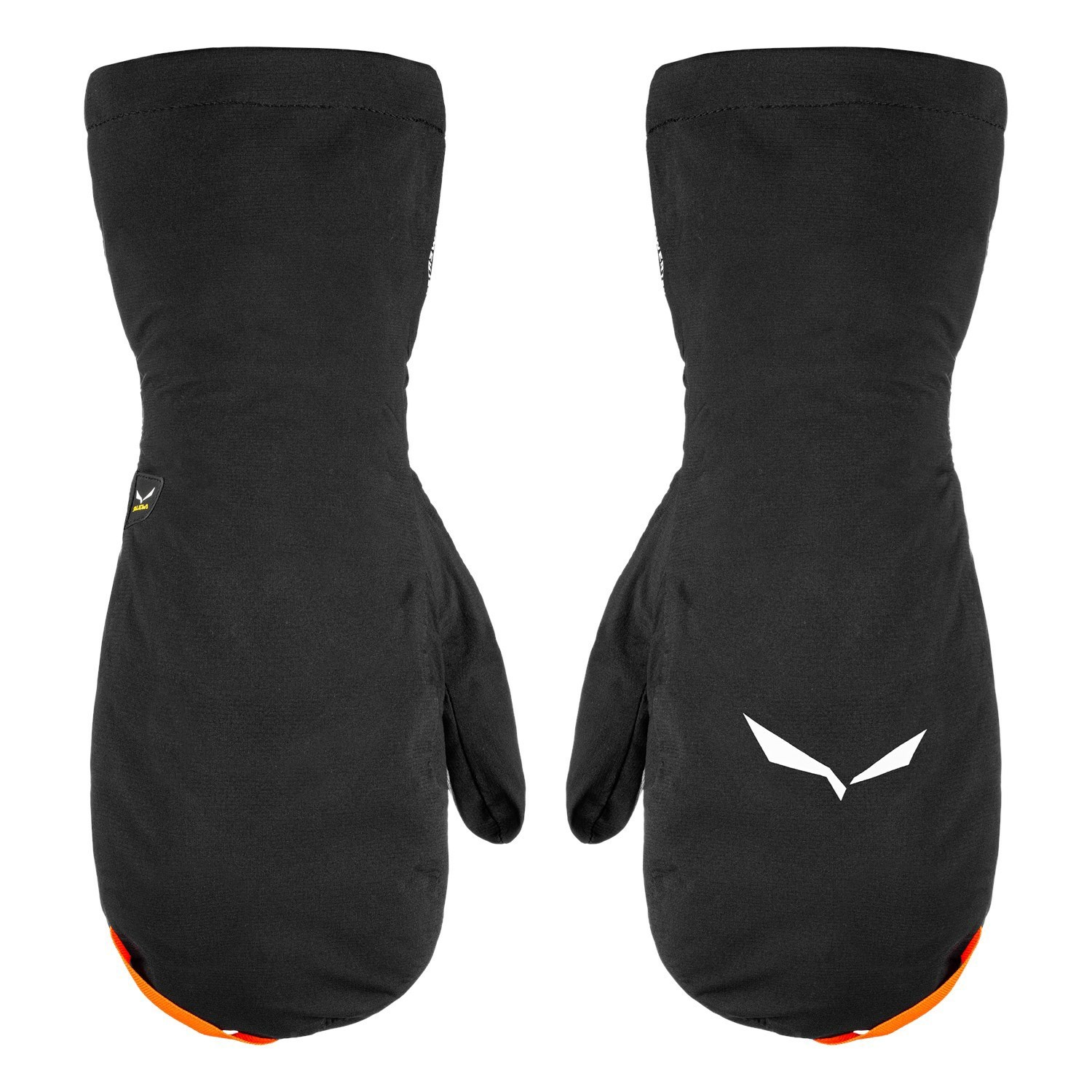 Férfi Salewa ORTLES POWERTEX 3L OVERMITTENS Kesztyű Fekete | 3204-KBCXT