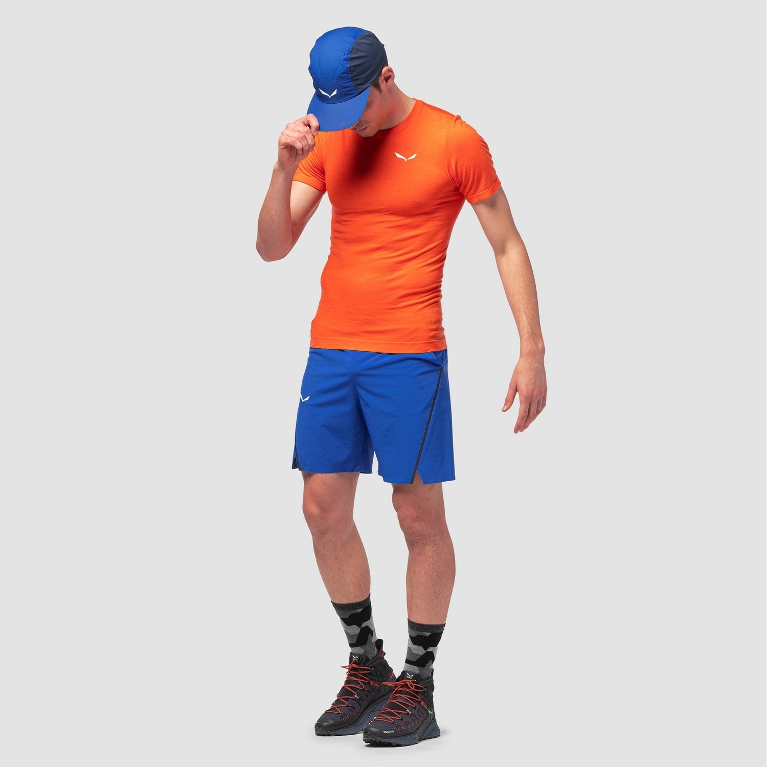 Férfi Salewa Pedroc Durastretch Rövidnadrág Kék | 9506-HILGX