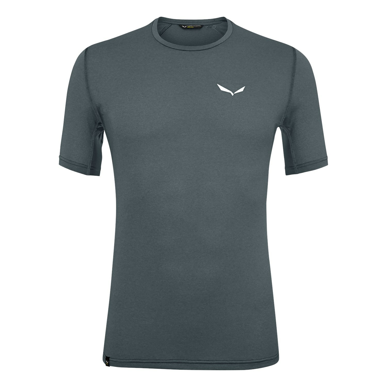 Férfi Salewa Pedroc Hibrid 3 Dry T-shirt Rövid Ujjú Ing Szürke | 2765-JKIZY