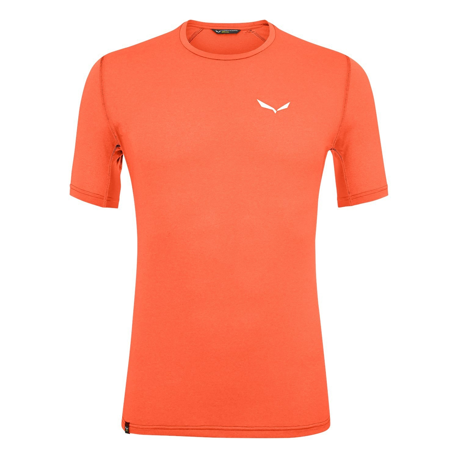 Férfi Salewa Pedroc Hibrid 3 Dry T-shirt Rövid Ujjú Ing Narancssárga | 8602-XPHIS