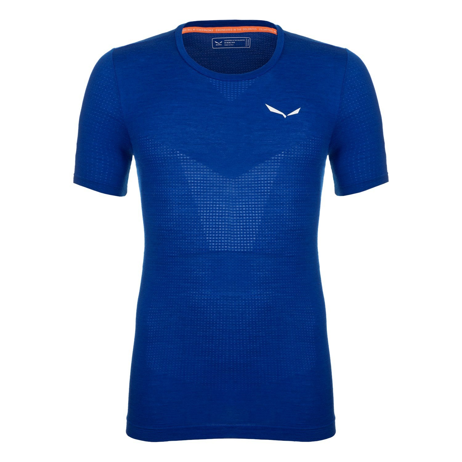 Férfi Salewa Pedroc Merino Responsive Seamless T-Shirt Rövid Ujjú Ing Kék | 2640-NAYBP