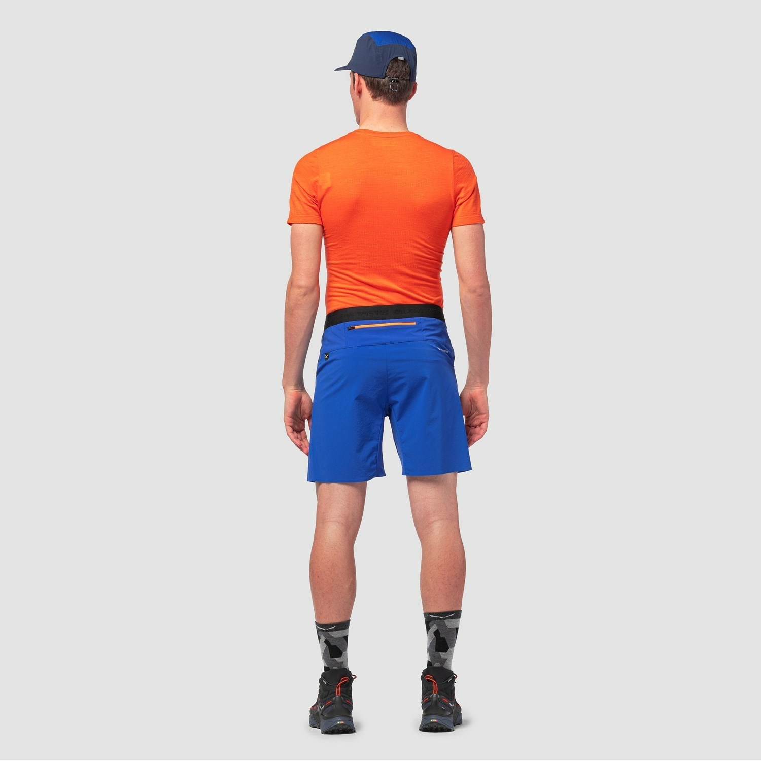 Férfi Salewa Pedroc Merino Responsive Seamless T-Shirt Rövid Ujjú Ing Narancssárga | 7520-IKSBQ