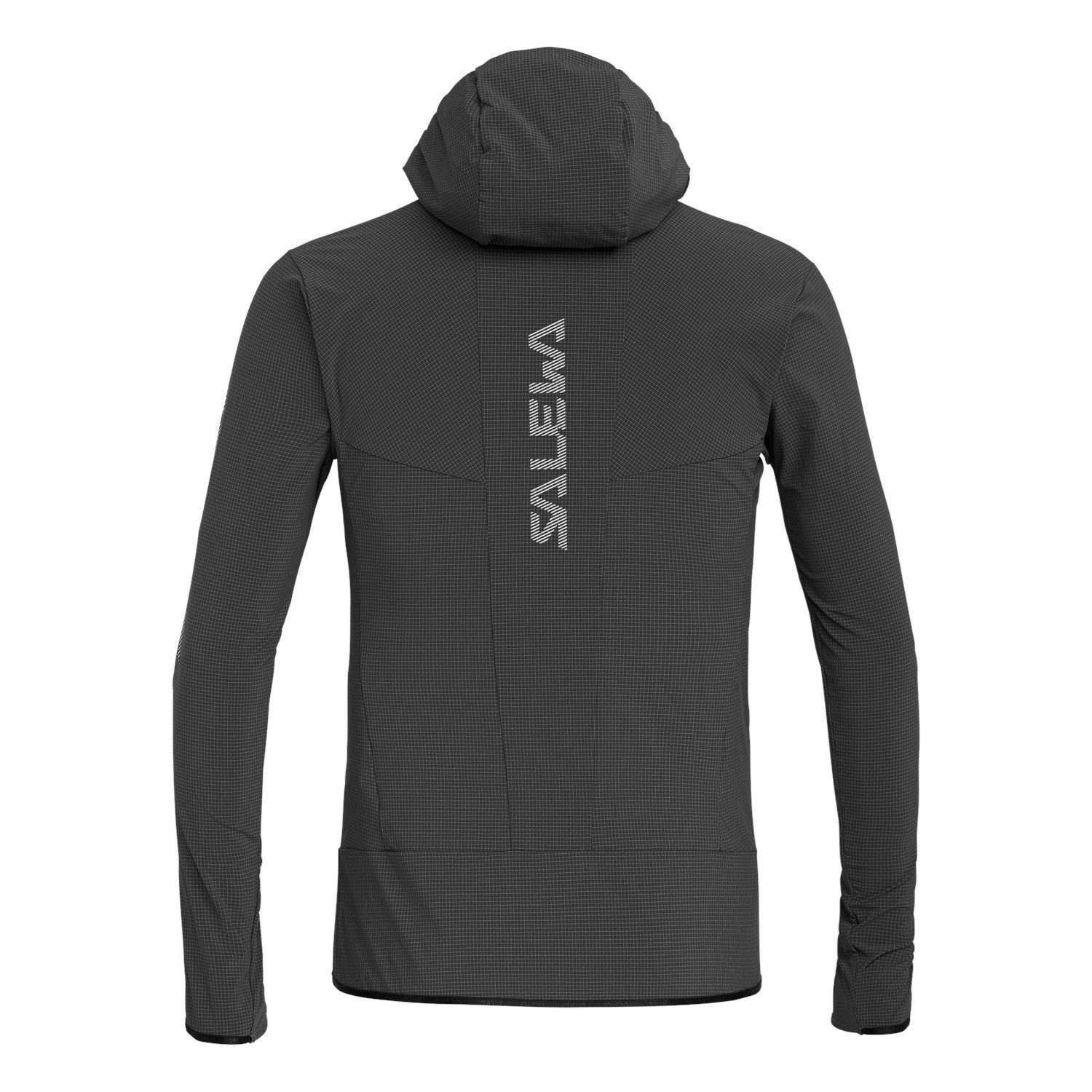 Férfi Salewa Puez 2 Durastretch Csuklyás Softshell Kabát Fekete | 4801-DCBKW