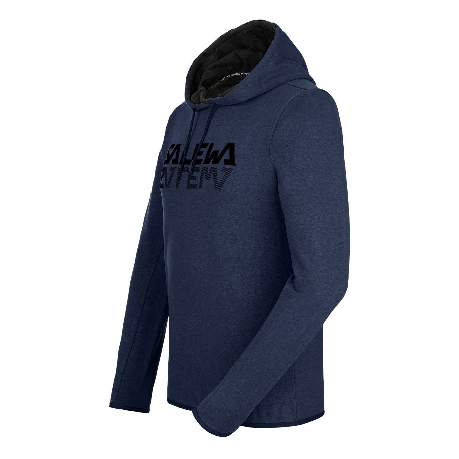 Férfi Salewa Puez Hemp Logo Hoodie Kapucnis Pulóver Zöld | 3847-ZMIED