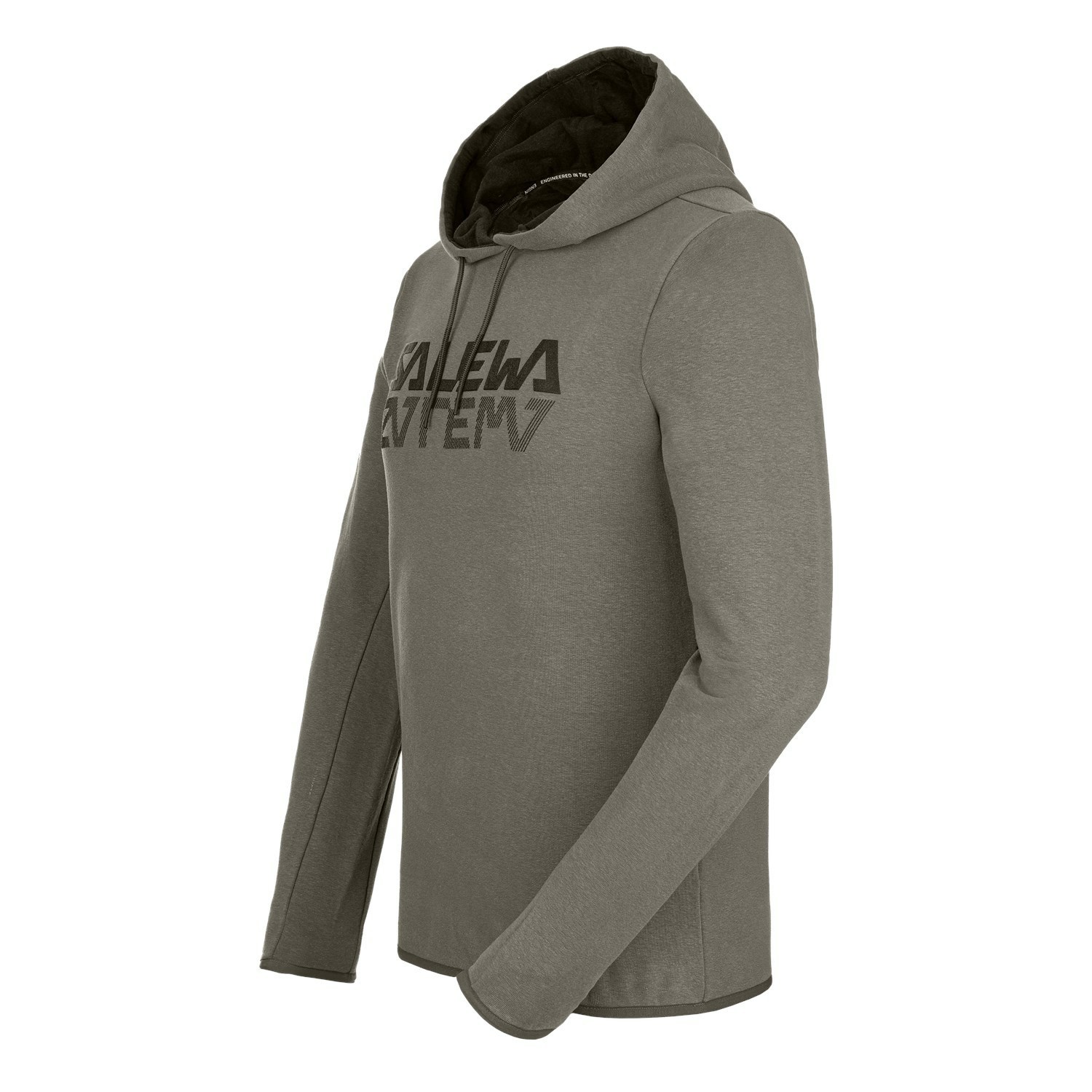 Férfi Salewa Puez Hemp Logo Hoodie Kapucnis Pulóver Barna | 8461-PHZRS