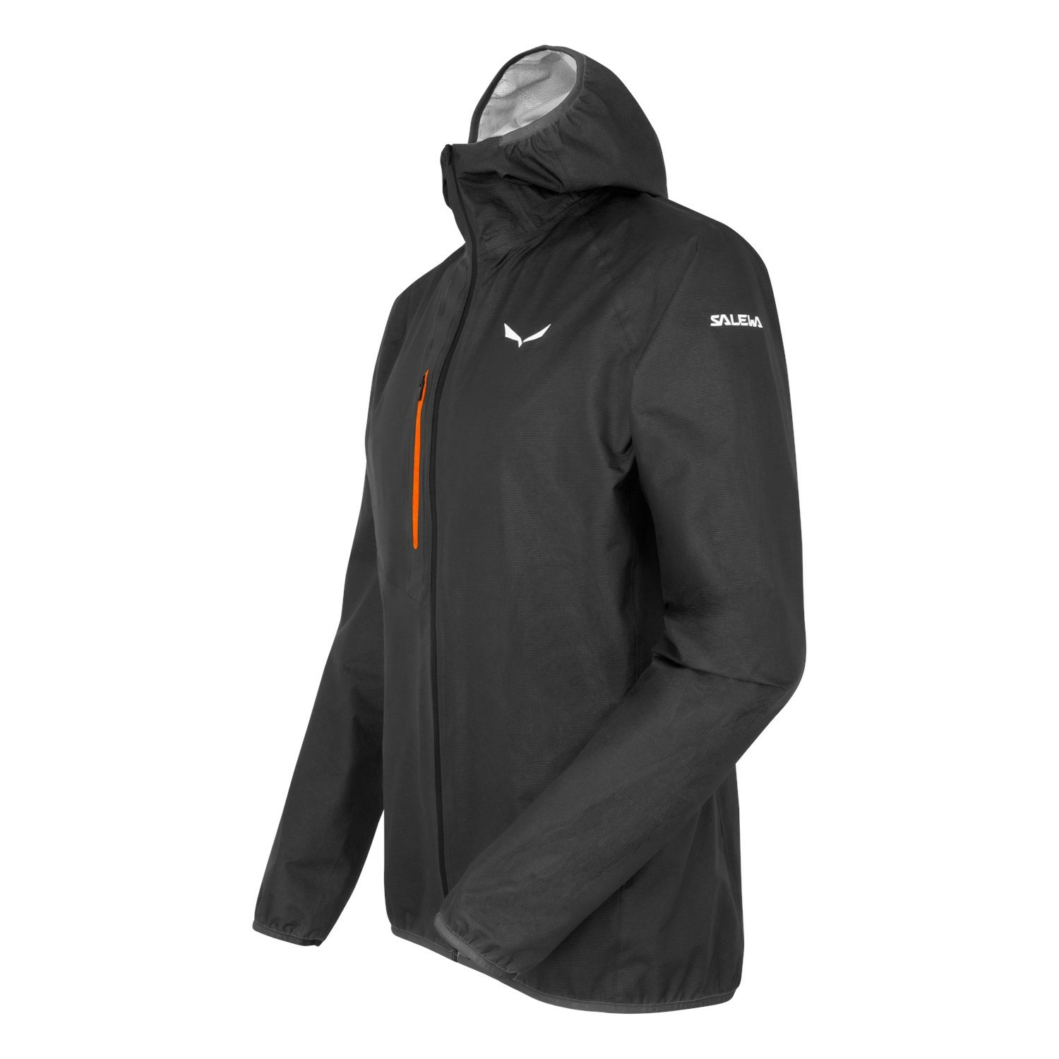 Férfi Salewa Puez Light Powertex Hardshell Kabát Fekete | 0472-NQUHT