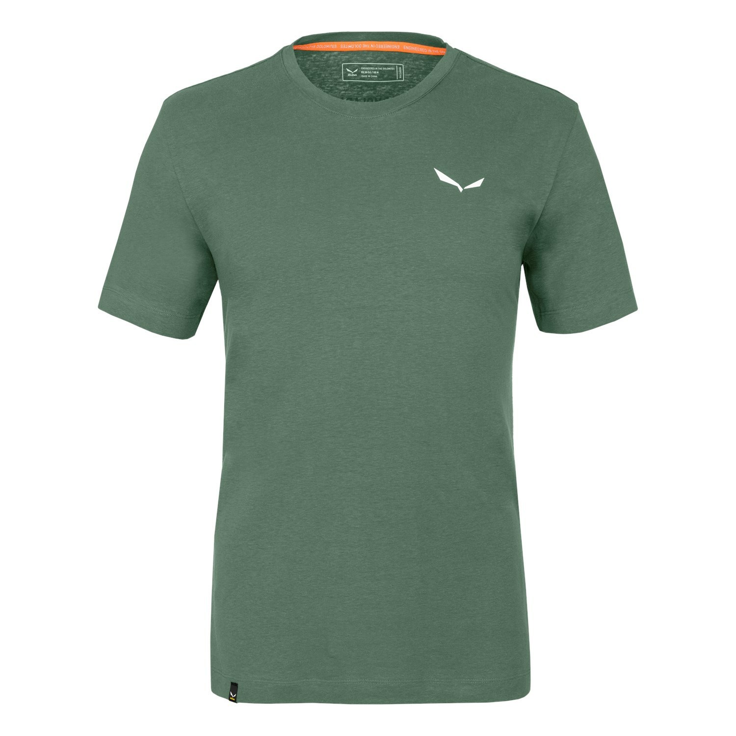 Férfi Salewa Pure Dolomites Hemp T-Shirt Rövid Ujjú Ing Zöld | 0185-TDAJC