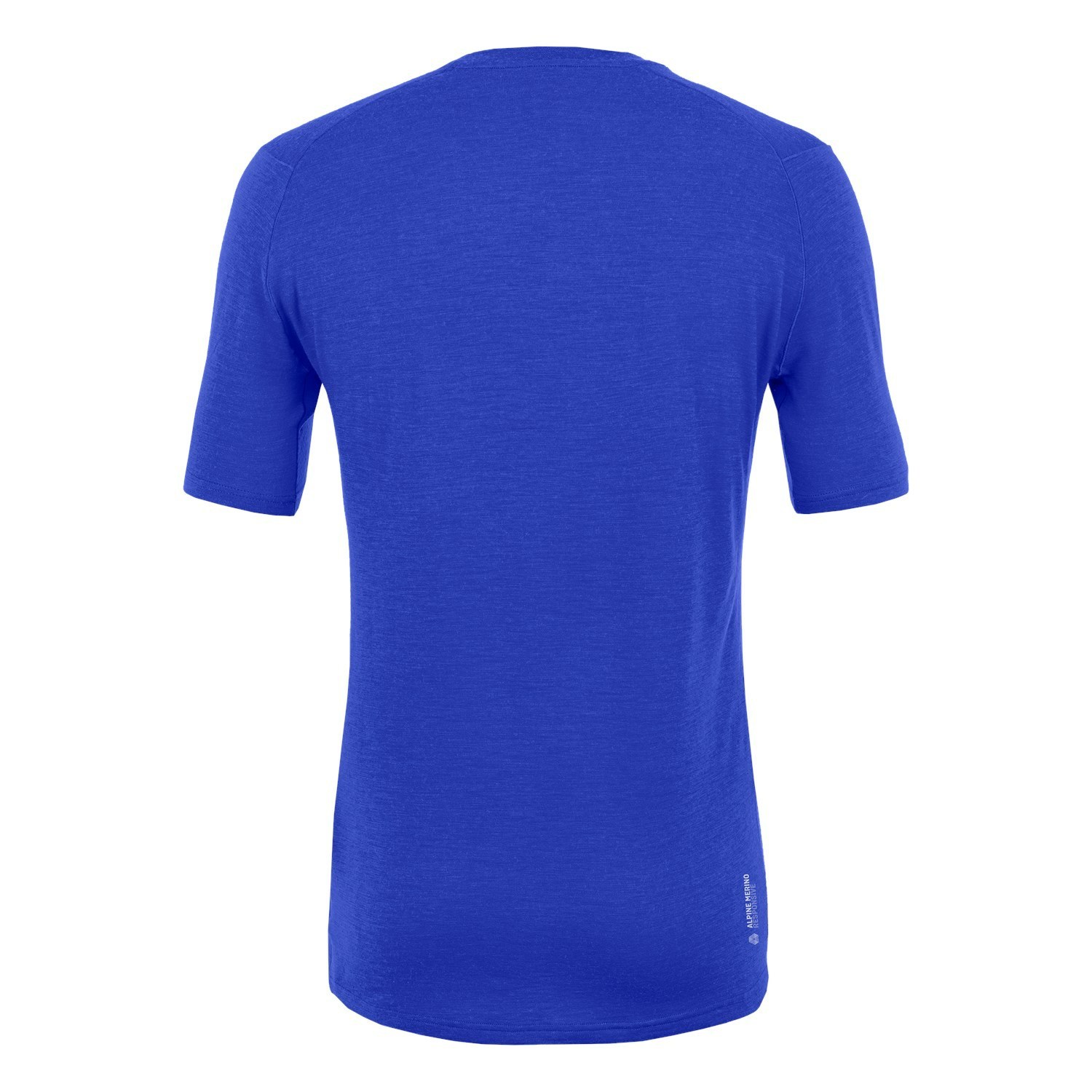 Férfi Salewa Pure Logo Alpine Merino Responsive T-Shirt Rövid Ujjú Ing Kék | 5962-QUDGV