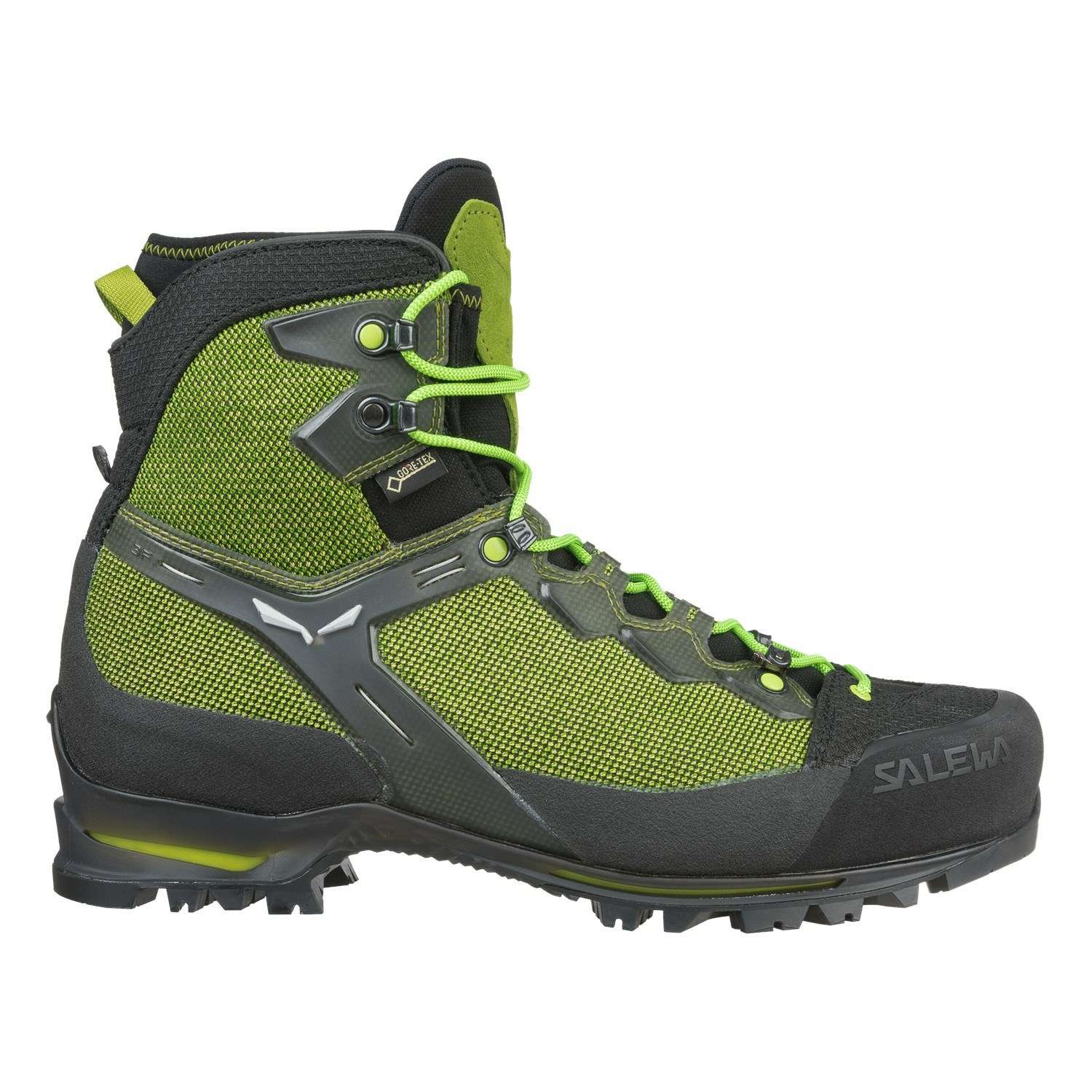 Férfi Salewa Raven 3 GORE-TEX® Túrabakancs Zöld Fekete | 7860-TDPWK