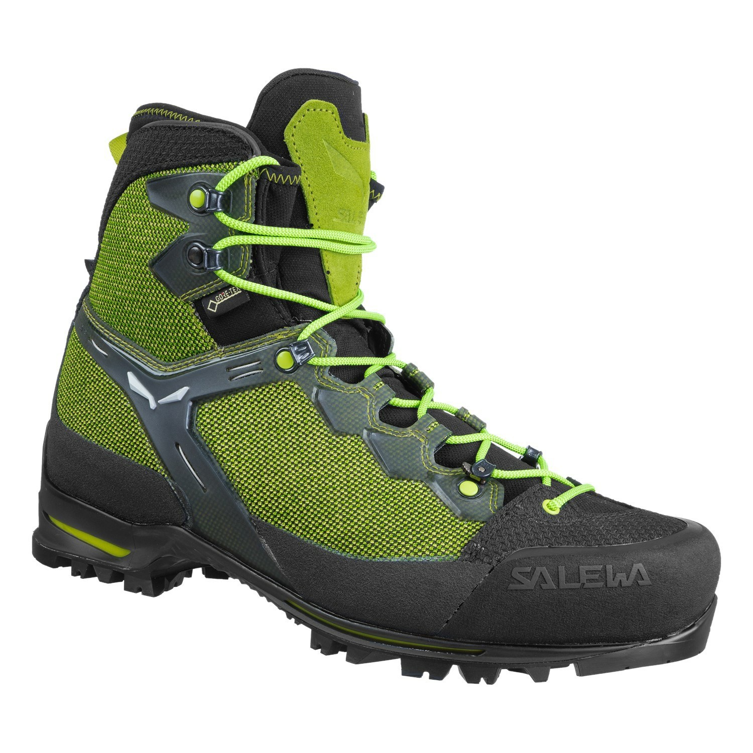 Férfi Salewa Raven 3 GORE-TEX® Túrabakancs Zöld Fekete | 7860-TDPWK