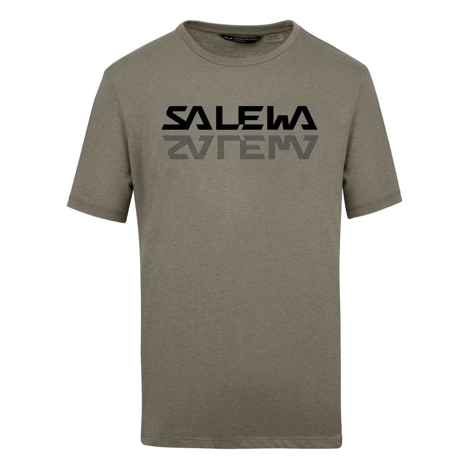 Férfi Salewa Reflection Dri-Release® T-shirt Rövid Ujjú Ing Barna | 4936-HIXCU