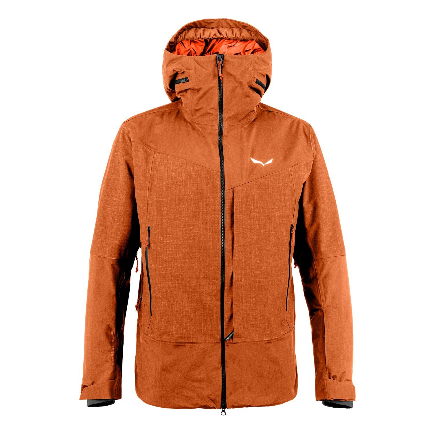 Férfi Salewa Sella 2 Layers Powertex Tirolwool® Responsive Pehelykabát Narancssárga | 8495-TWIJX