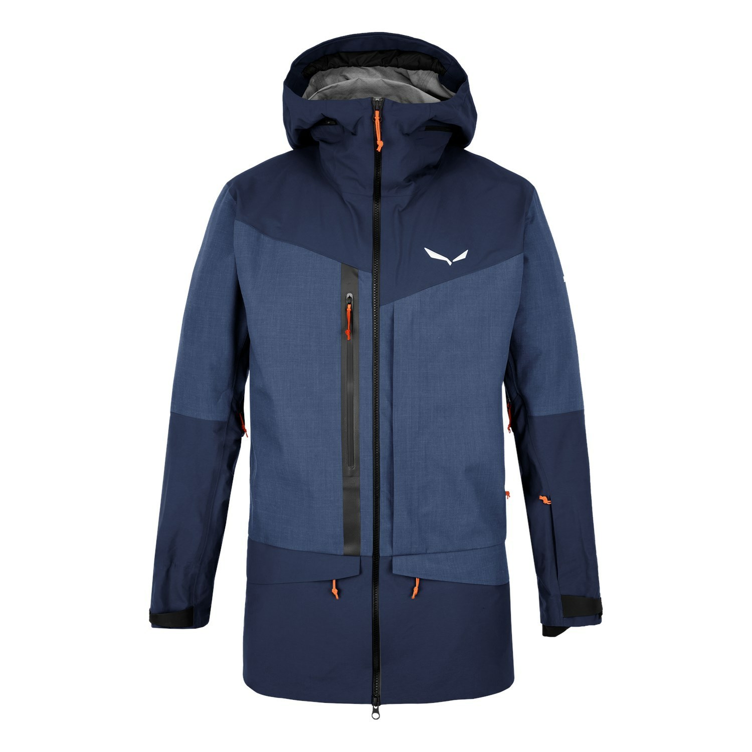 Férfi Salewa Sella Ski 3 Layers Powertex Responsive Hardshell Kabát Kék | 9645-INOMH