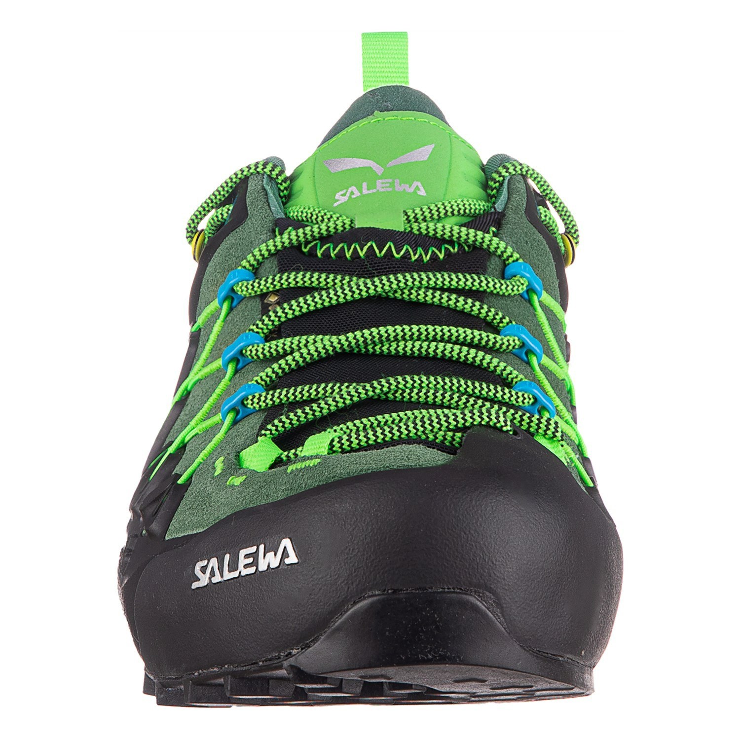 Férfi Salewa Wildfire Edge GORE-TEX® Túracipő Zöld Fekete | 9503-GYHMA