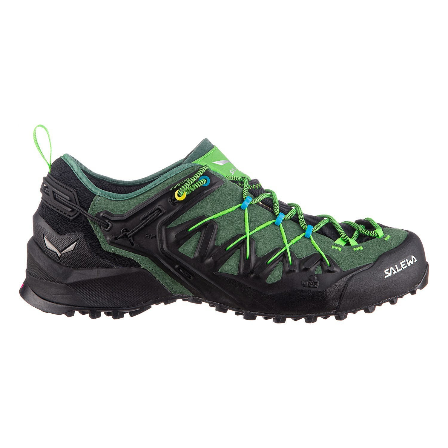 Férfi Salewa Wildfire Edge GORE-TEX® Túracipő Zöld Fekete | 9503-GYHMA