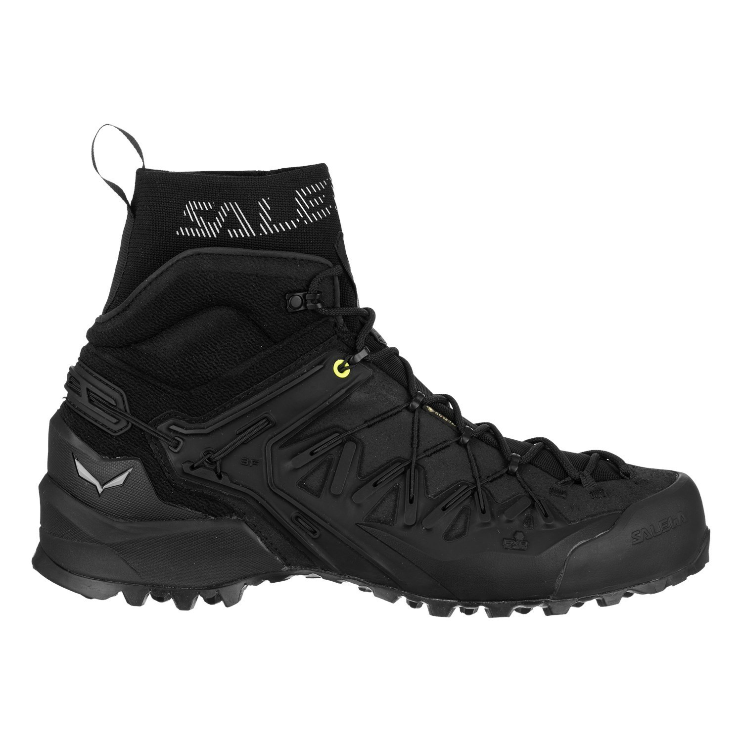 Férfi Salewa Wildfire Edge Mid GORE-TEX® Túracipő Fekete | 7851-AWNUB