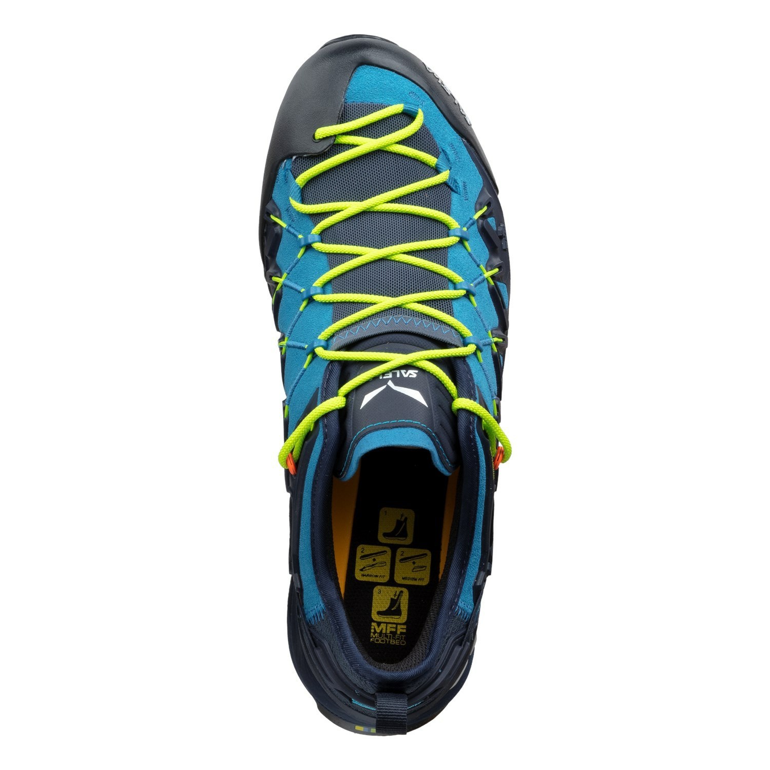 Férfi Salewa Wildfire Edge Túracipő Kék Fekete | 8901-ZEWOS