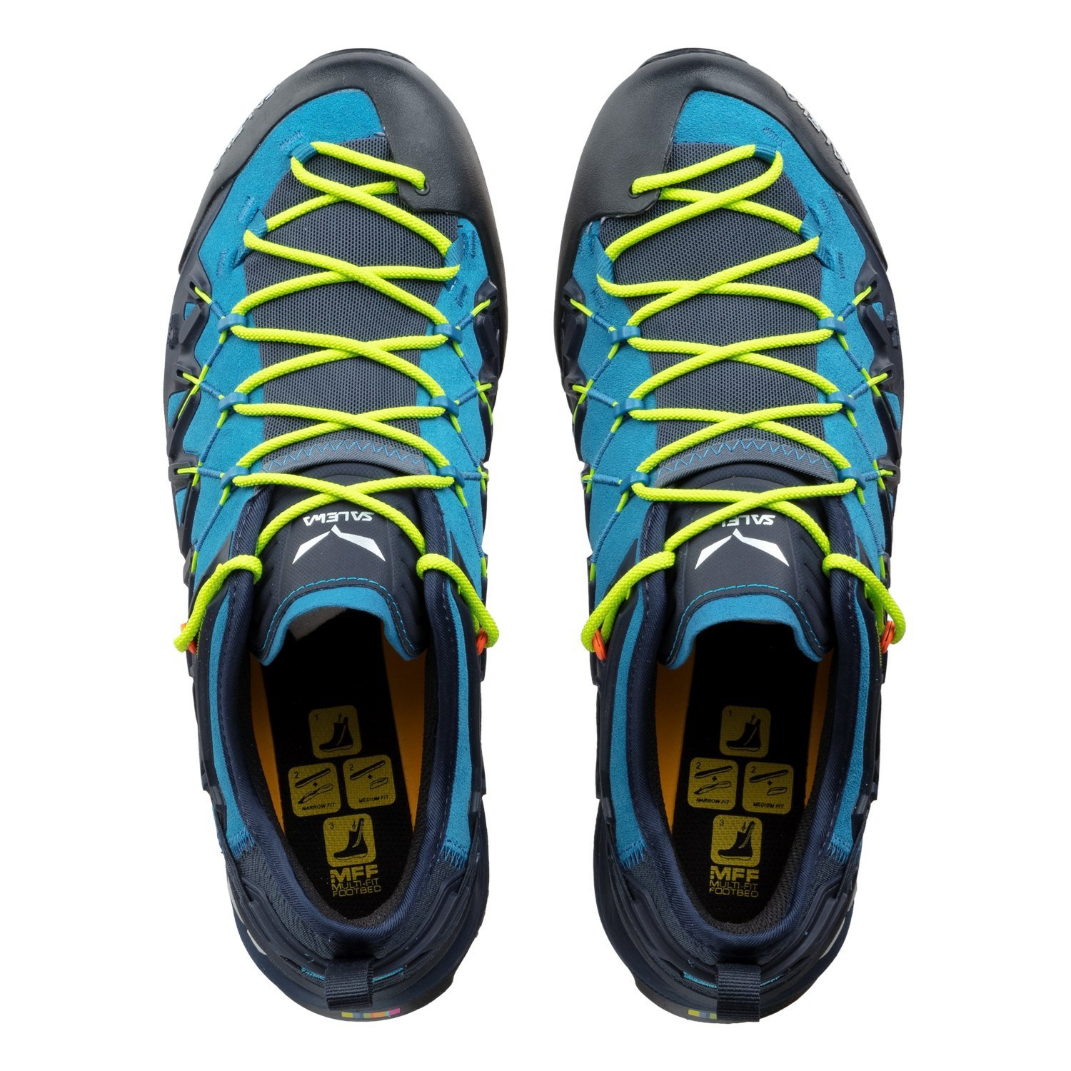 Férfi Salewa Wildfire Edge Túracipő Kék Fekete | 8901-ZEWOS