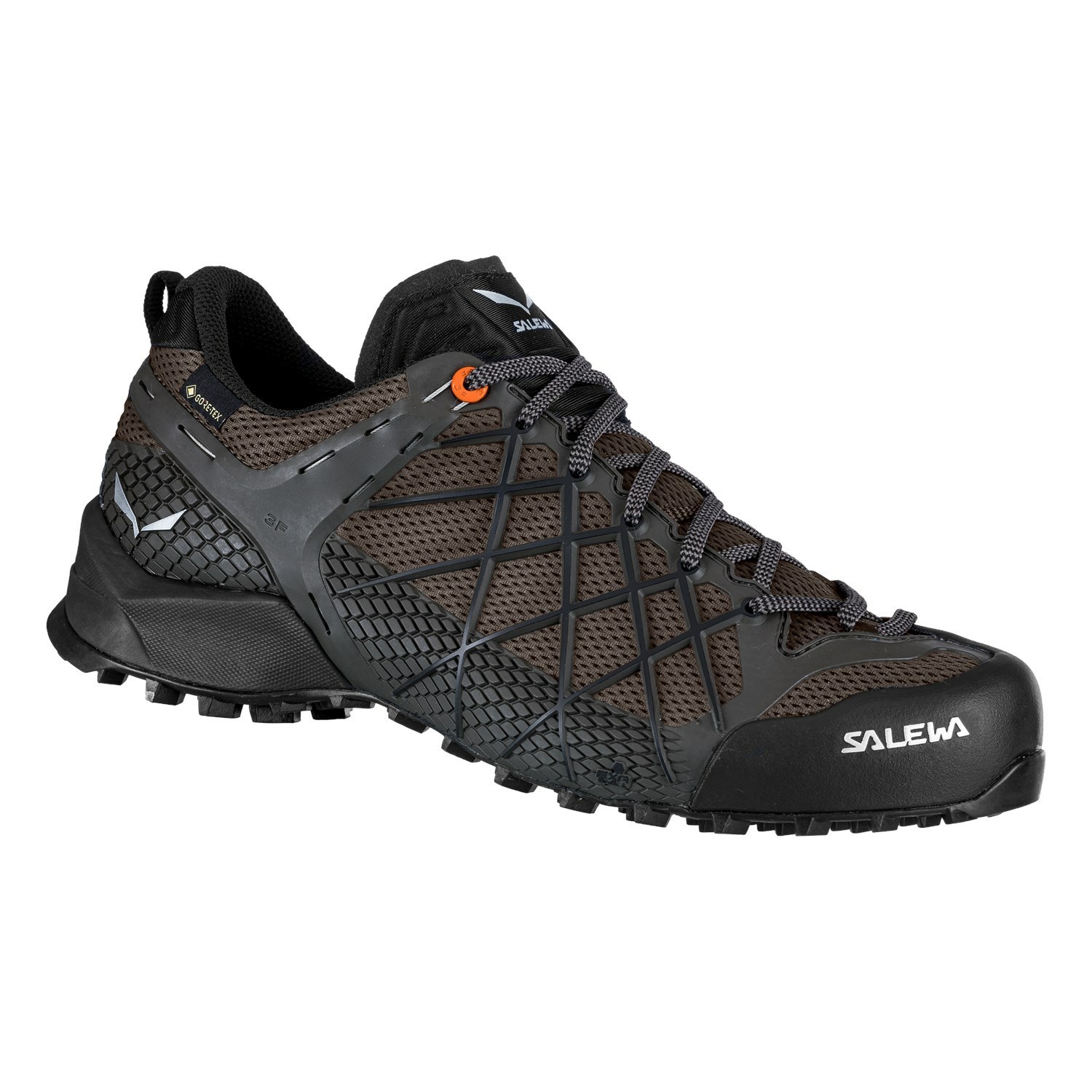 Férfi Salewa Wildfire GORE-TEX® Túracipő Barna Fekete | 0529-EVPUI