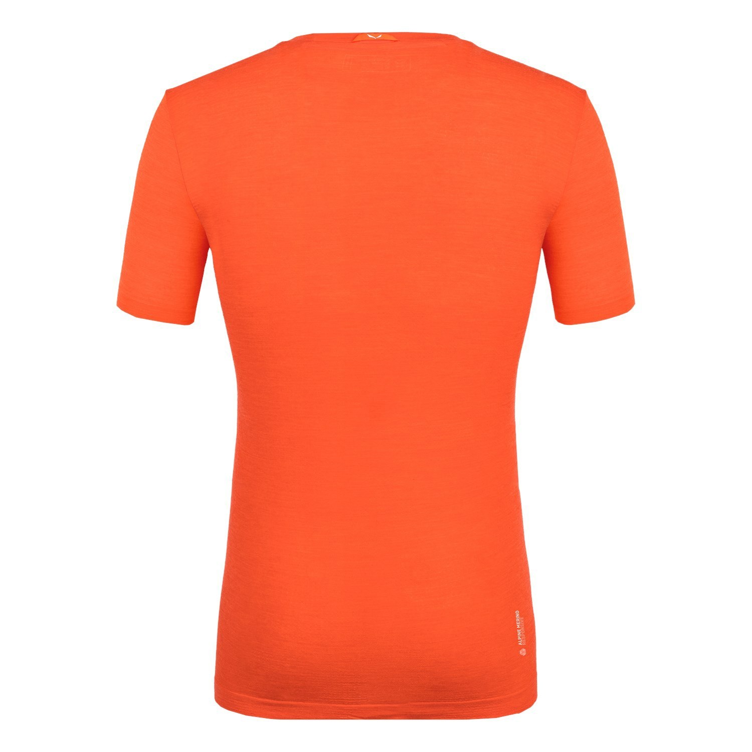 Férfi Salewa Zebru Fresh Merino Responsive T-Shirt Rövid Ujjú Ing Narancssárga | 1658-HCNSV