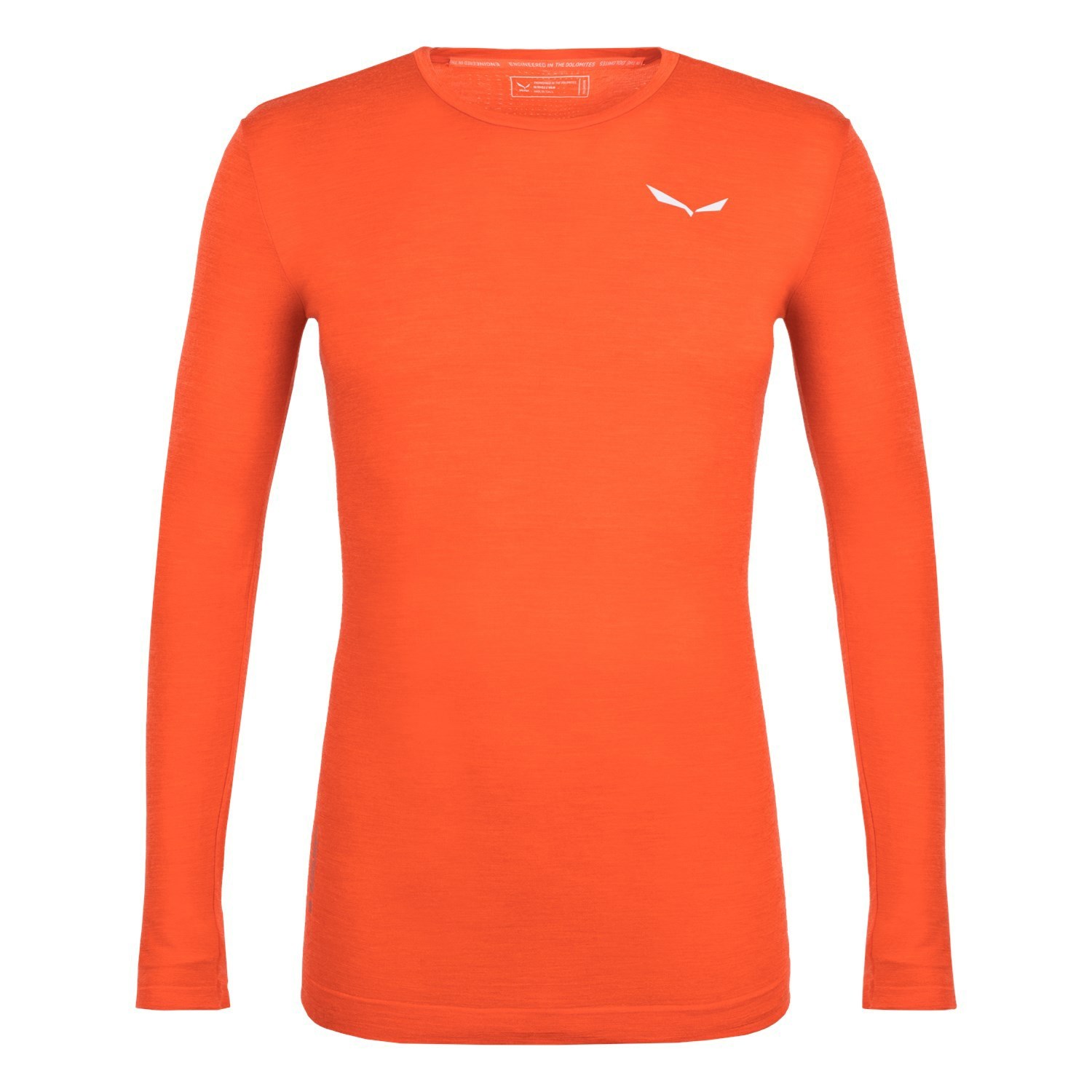 Férfi Salewa Zebru Fresh Merino Responsive Hosszú Ujjú Ing Narancssárga | 3107-JVBCY