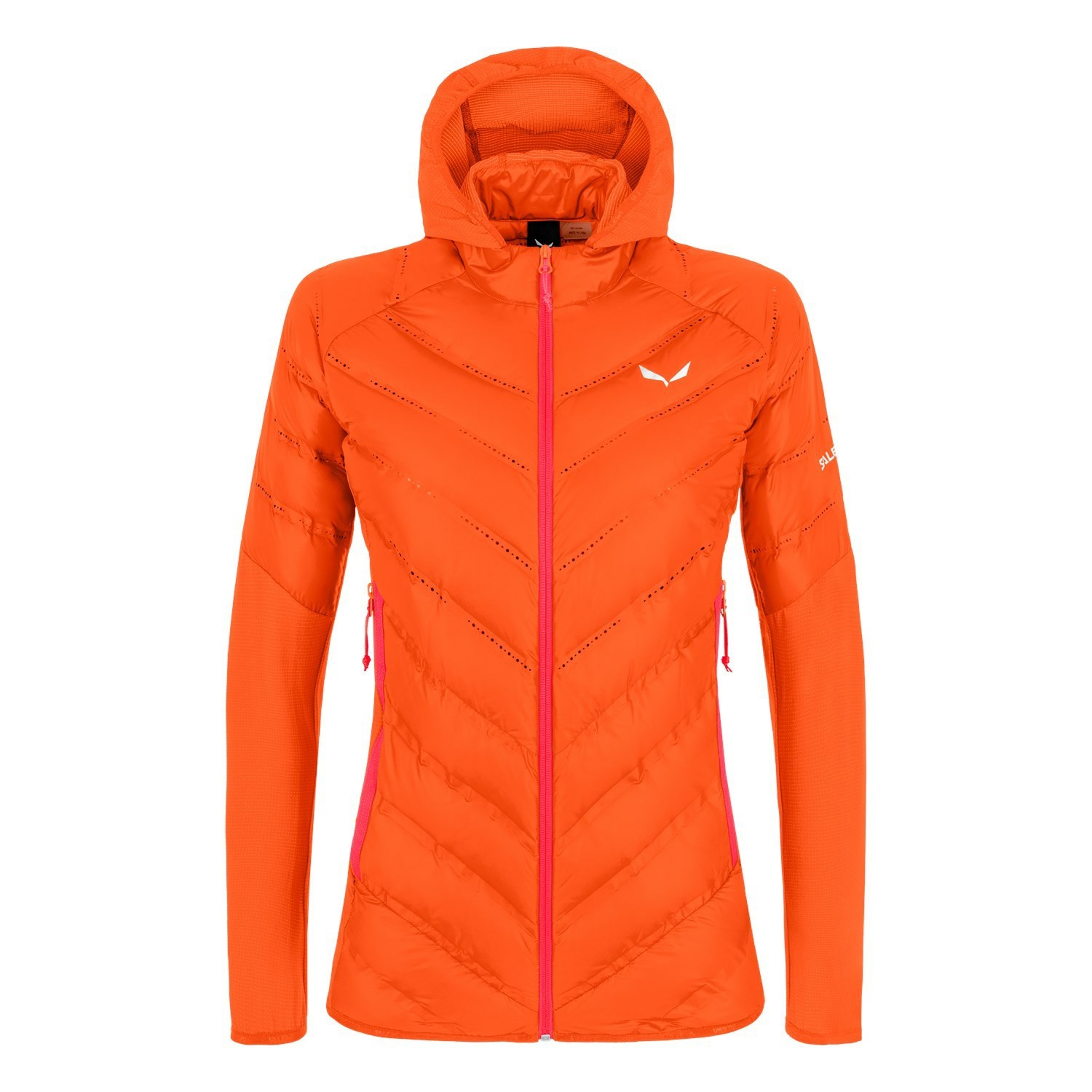 Női Salewa AGNER HYBRID WODOWN JACKET Pehelykabát Narancssárga | 5304-JEPHW