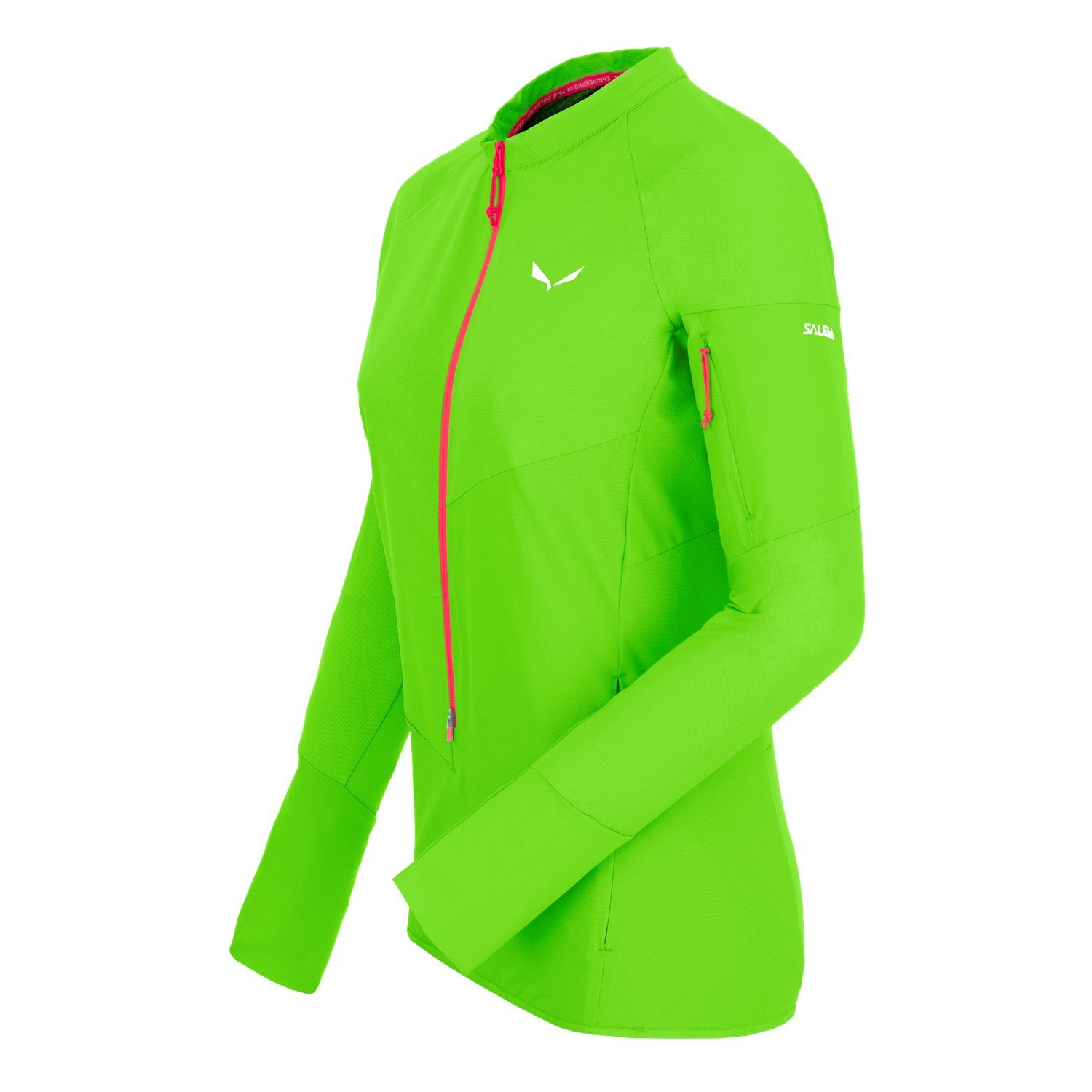 Női Salewa Agner Durastretch Anorak Softshell Kabát Zöld | 7059-MWKXB