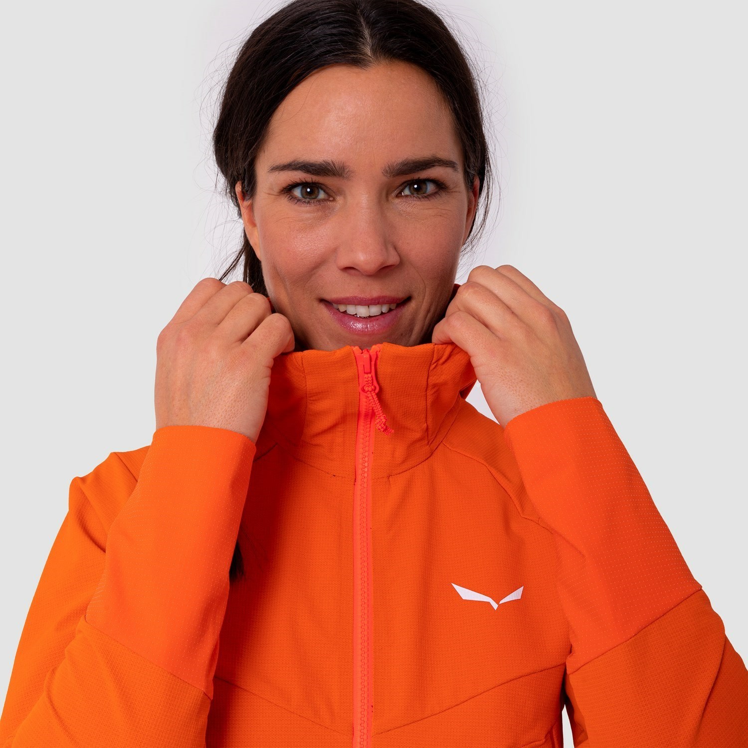 Női Salewa Agner Durastretch Jacket Softshell Kabát Narancssárga | 2583-BGJWP