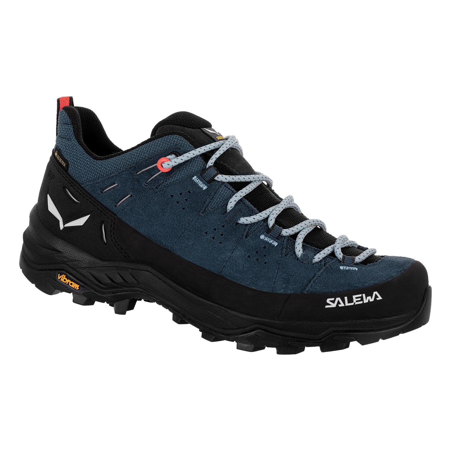 Női Salewa Alp Trainer 2 Gore-Tex® Túrabakancs Fekete Sötétkék | 9873-AWFZK