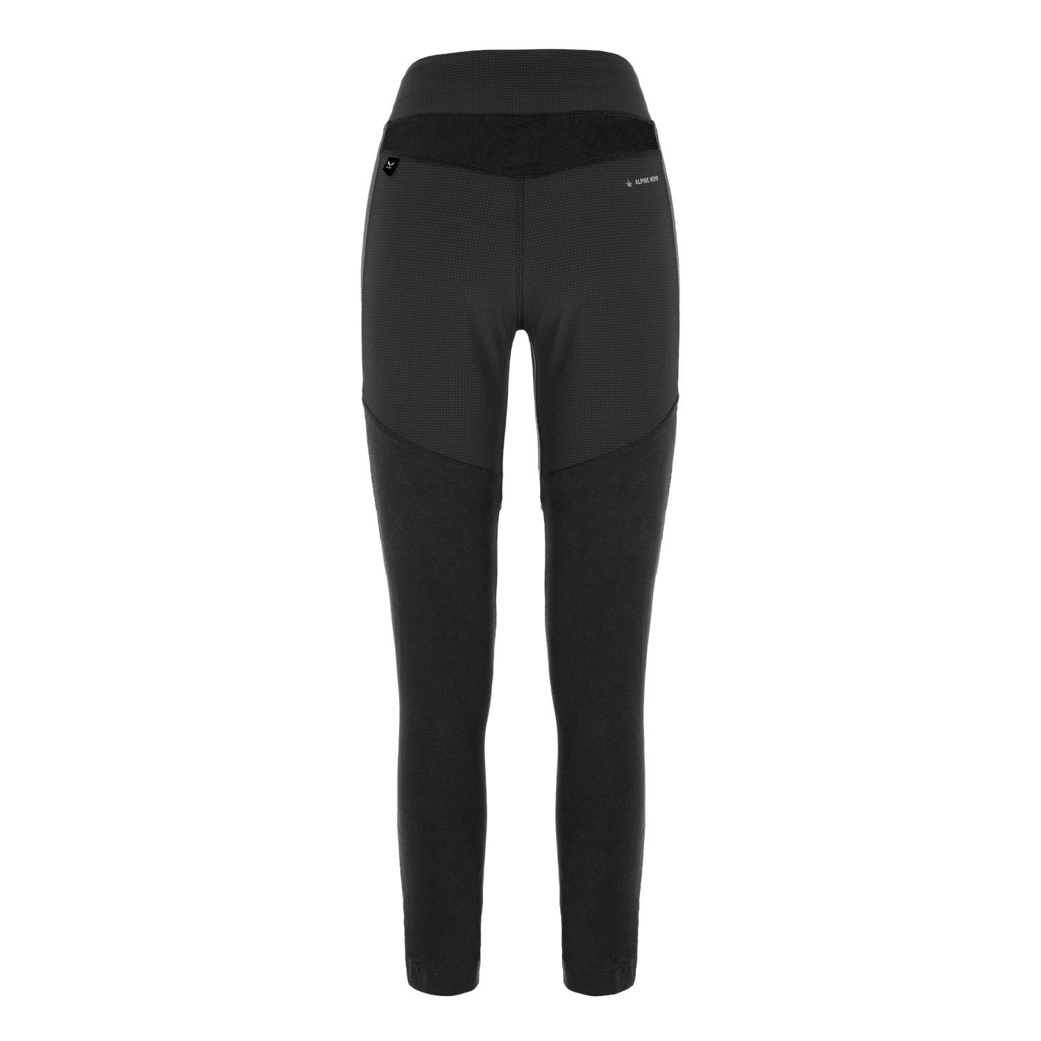 Női Salewa Alpine Hemp Tights Softshell Nadrág Fekete | 9014-GUJIL