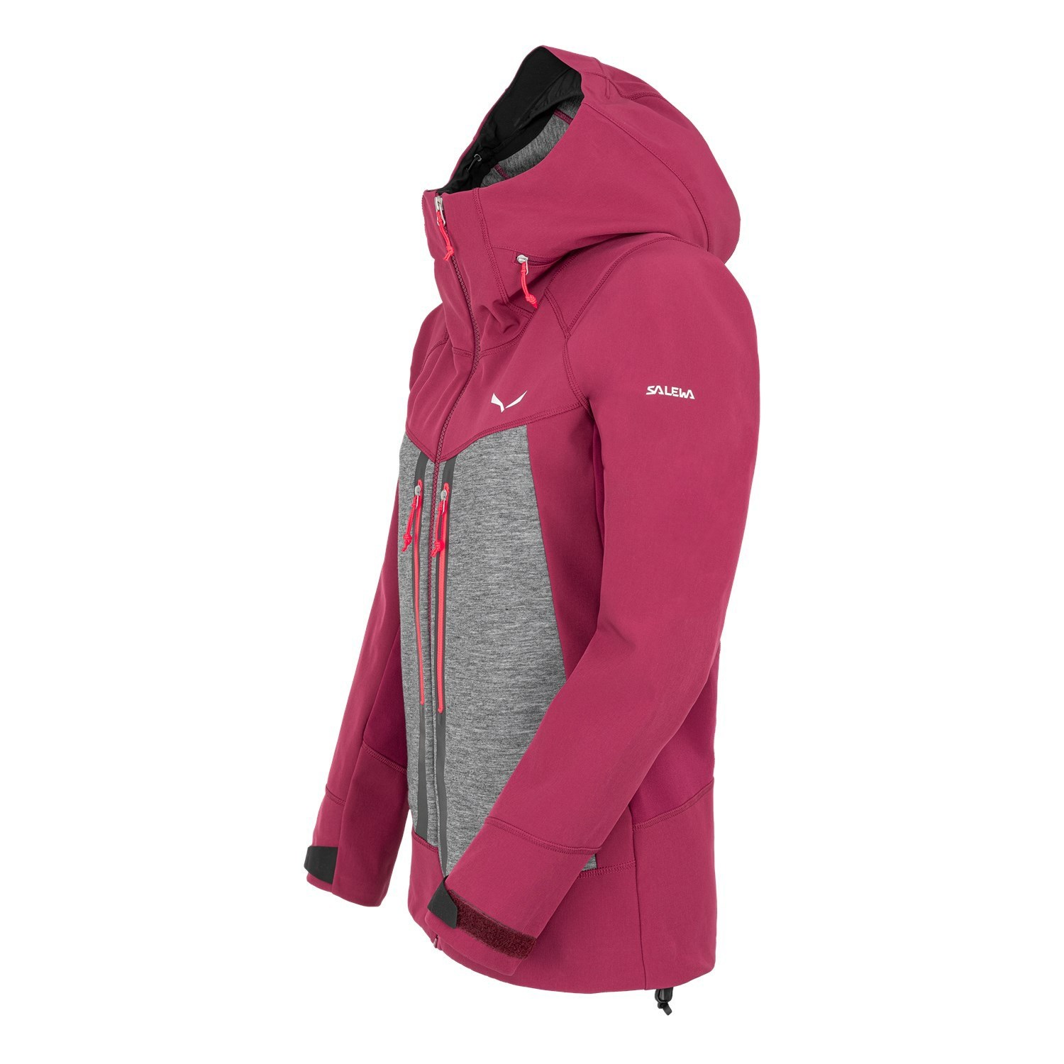 Női Salewa Comici Stormwall/Durastretch Softshell Jacket Hardshell Kabát Piros | 4137-PQWAS