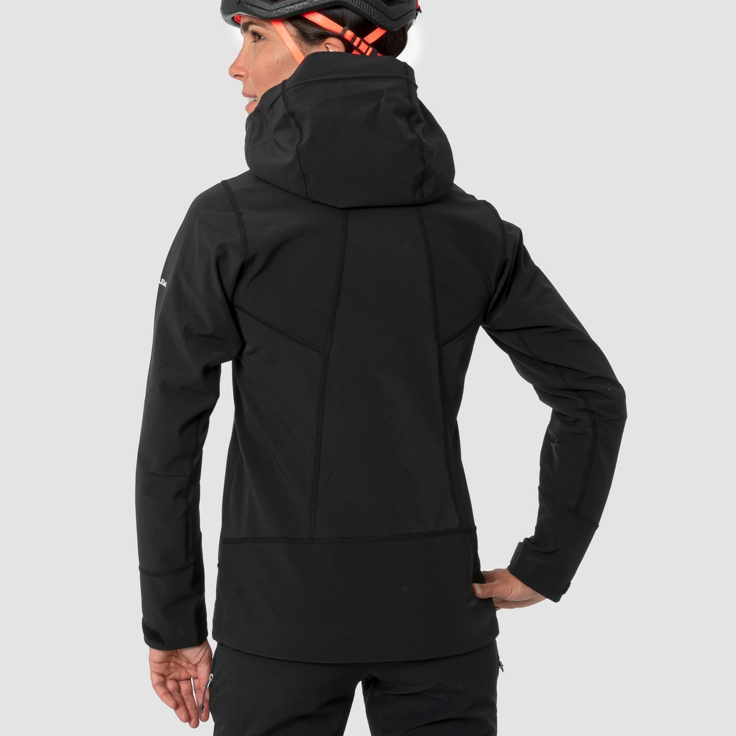 Női Salewa Comici Stormwall/Durastretch Softshell Jacket Hardshell Kabát Fekete Szürke | 5461-RUKLS