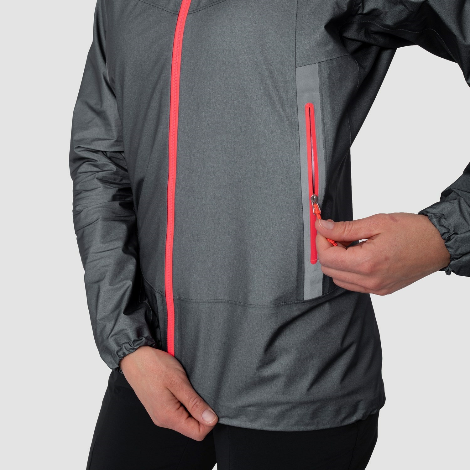 Női Salewa Lagorai GORE-TEX® Active Jacket Hardshell Kabát Szürke | 9087-FQLDW