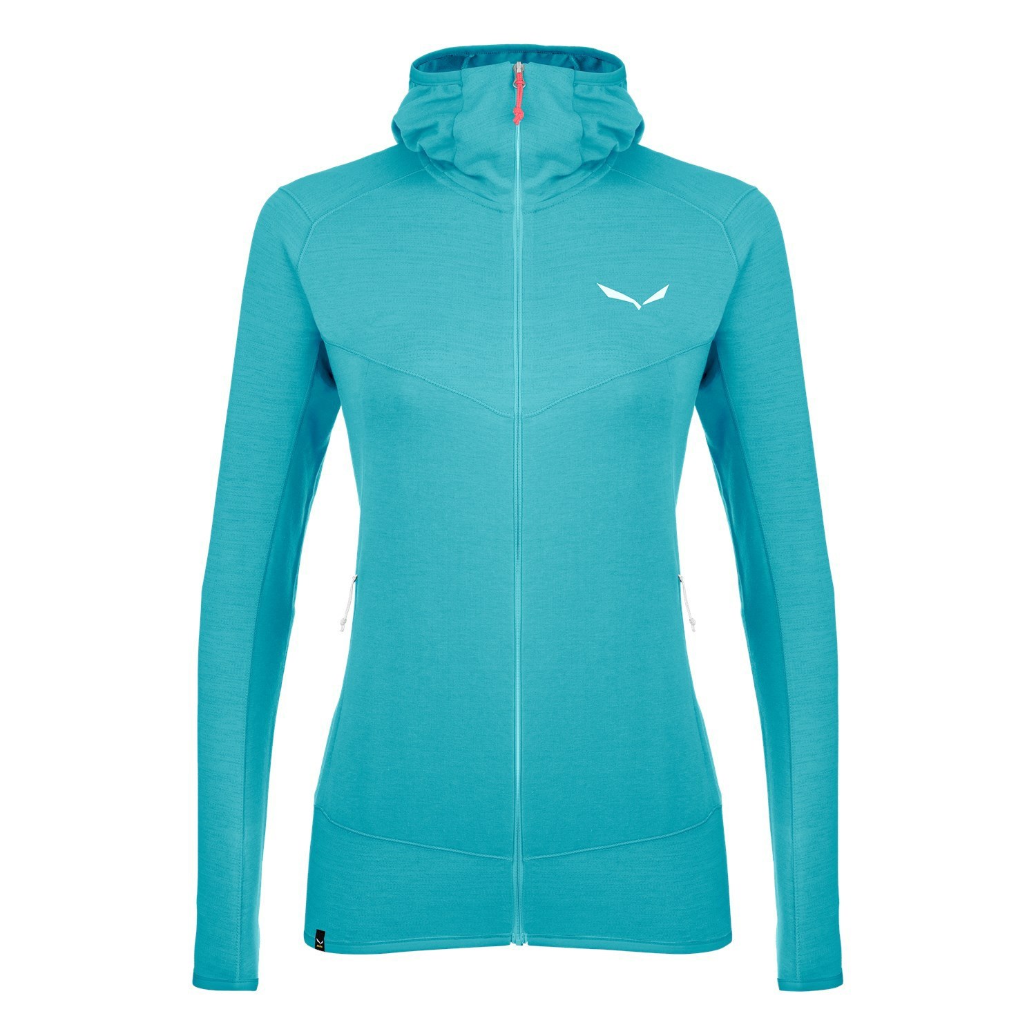 Női Salewa Light Micro Polarlite Full Zip Csuklyás Jacket Kapucnis Pulóver Kék | 9658-UMWHA