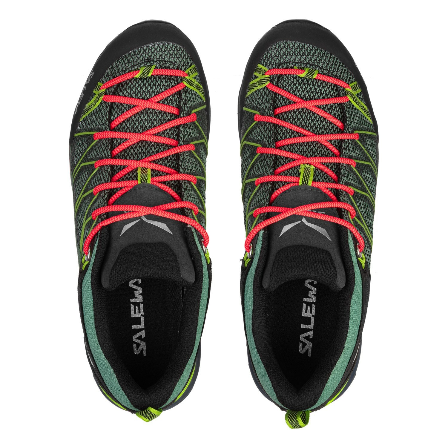 Női Salewa Mountain Trainer Lite GORE-TEX® Túrabakancs Fekete Zöld | 8534-YEFKV