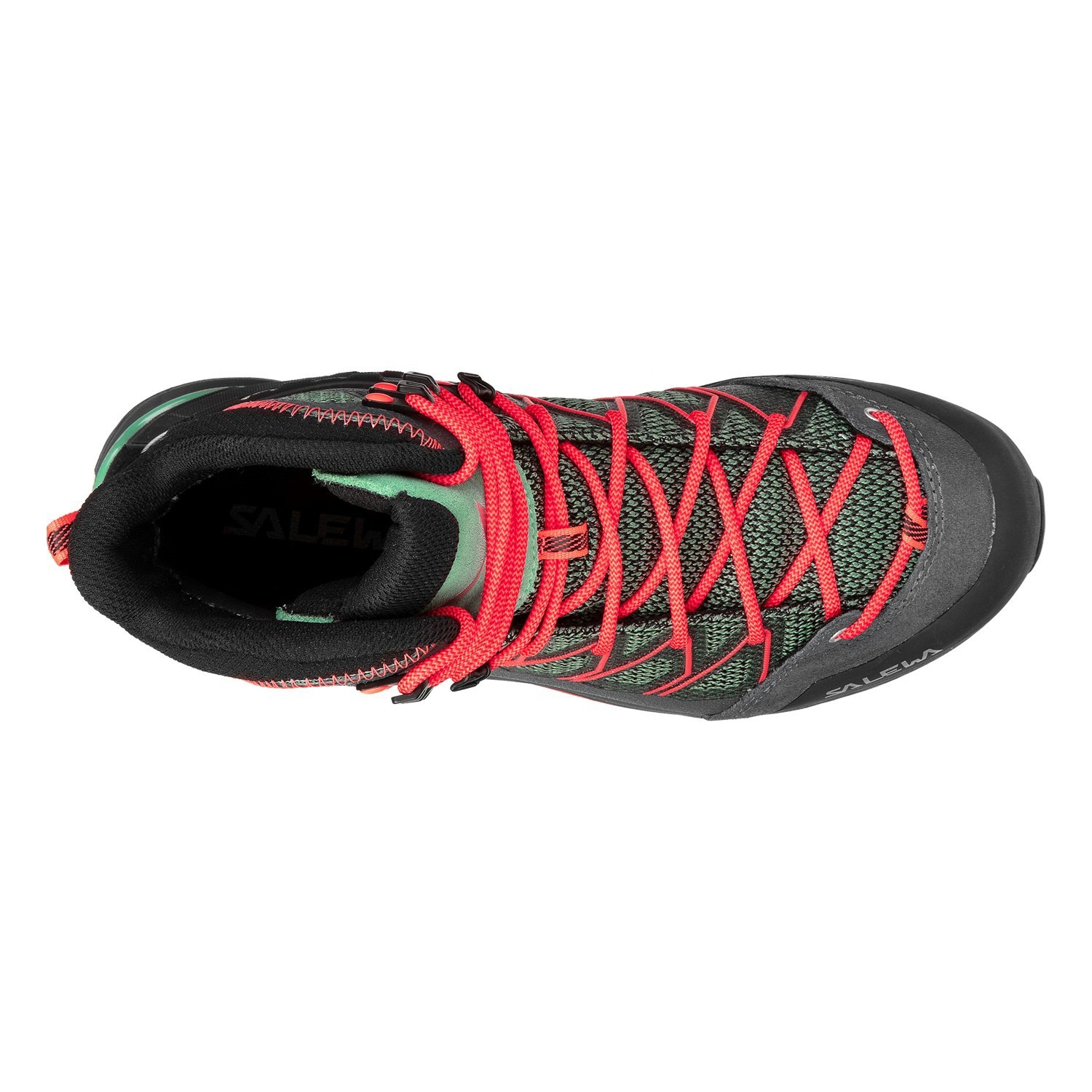 Női Salewa Mountain Trainer Lite Mid GORE-TEX® Túrabakancs Szürke Zöld | 0465-WHICS