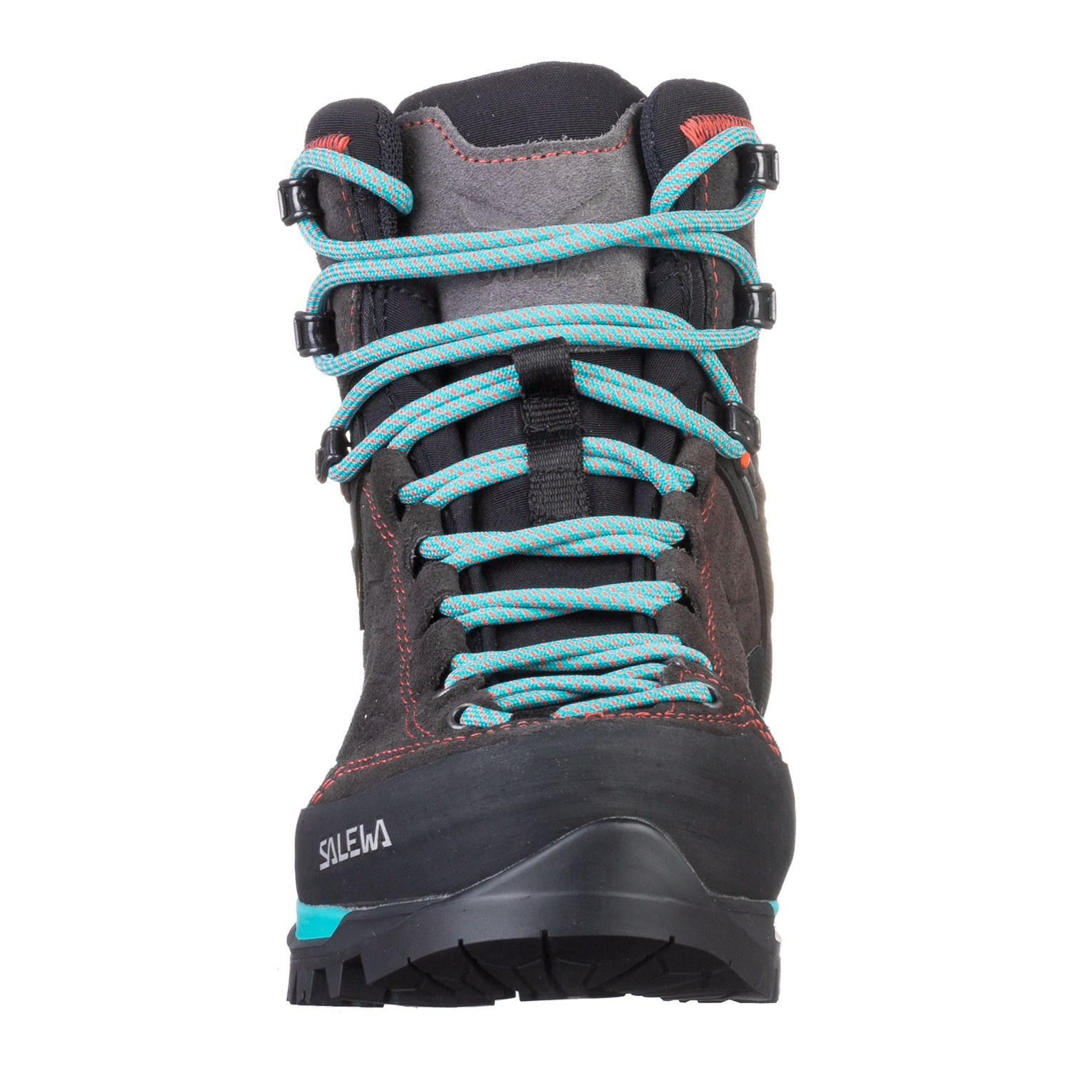 Női Salewa Mountain Trainer Mid GORE-TEX® Túrabakancs Fekete Kék | 3460-PDKSI