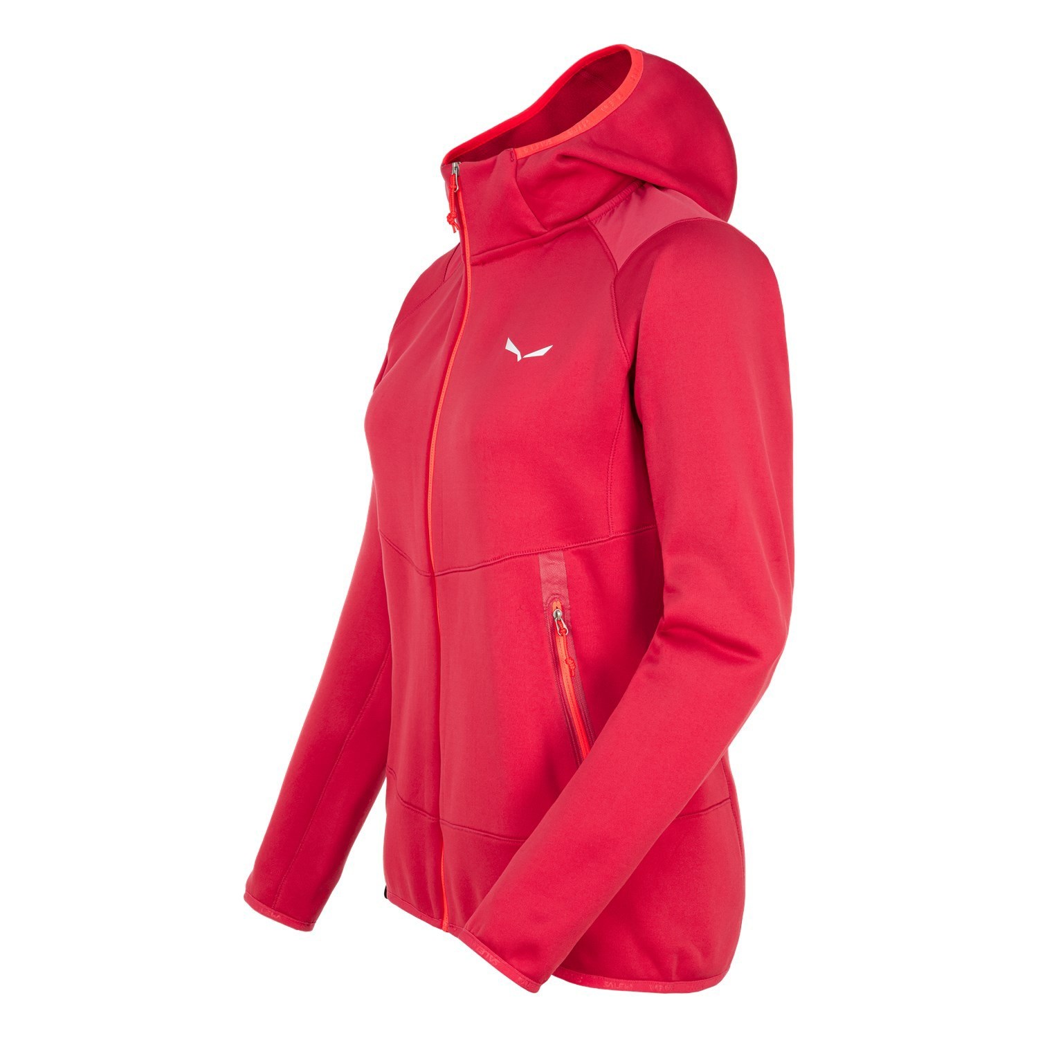 Női Salewa Odle Polarlite Jacket Kapucnis Pulóver Piros | 1763-HNSIW