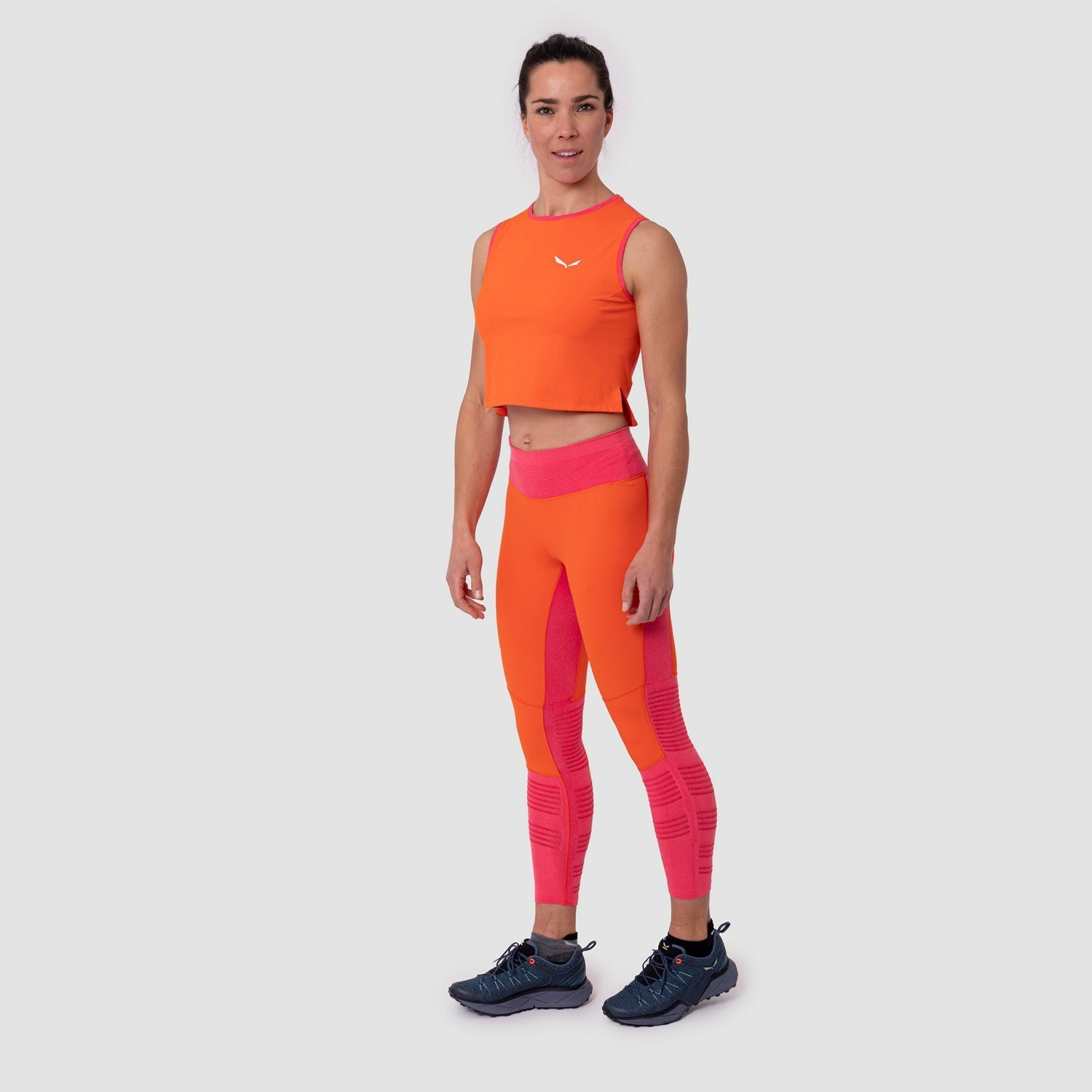 Női Salewa Pedroc Dry Responsive Tights Softshell Nadrág Narancssárga | 1085-OFXYB