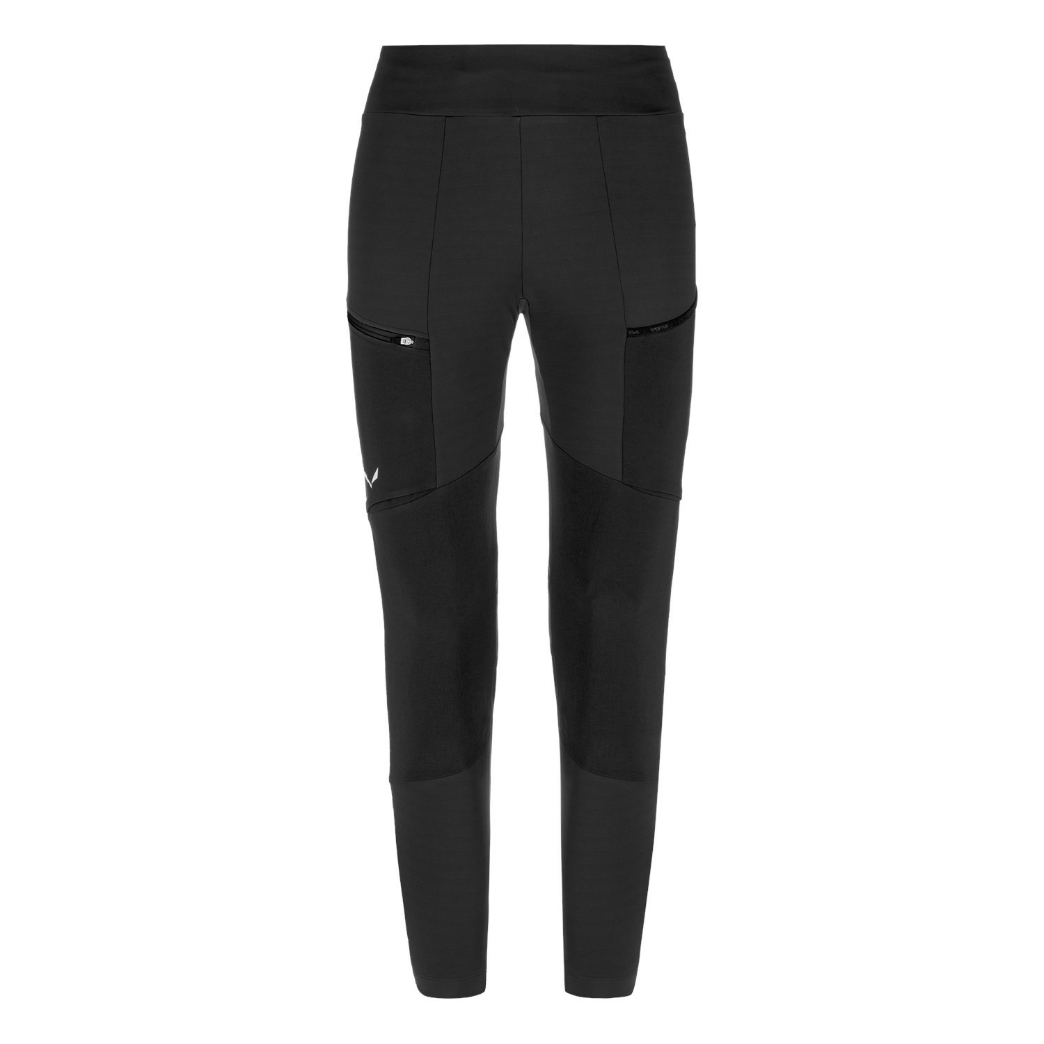 Női Salewa Puez Dry Responsive Cargo Tights Softshell Nadrág Fekete | 7983-EJKVO