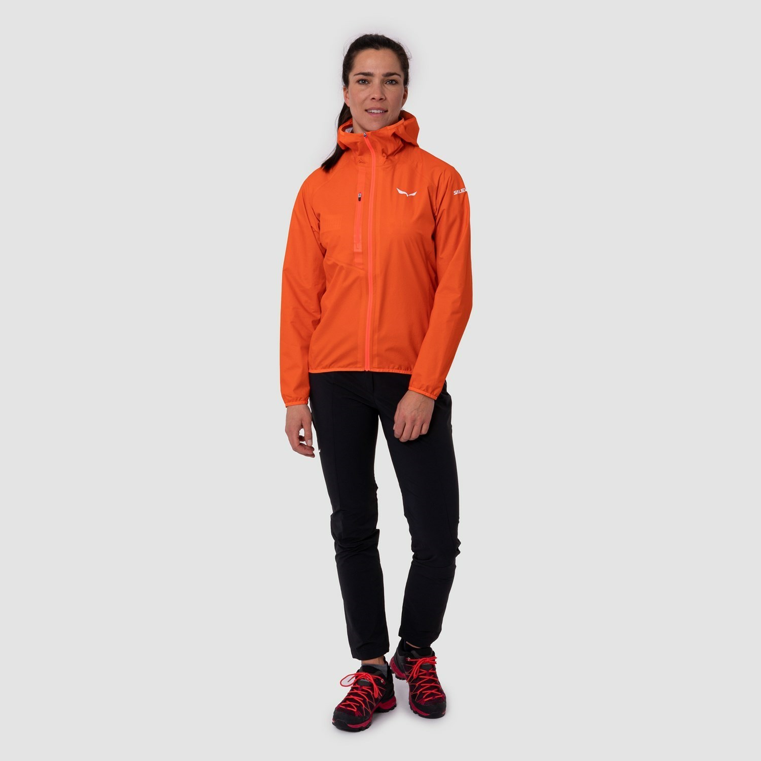 Női Salewa Puez Light Powertex Hardshell Kabát Narancssárga | 1056-OTPZF