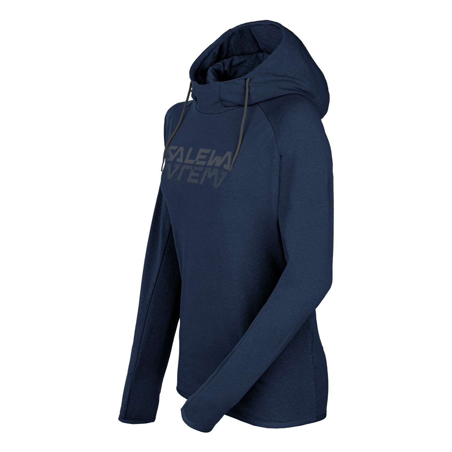 Női Salewa Pure Hemp Logo Hoodie Kapucnis Pulóver Sötétkék | 4328-WAOTK